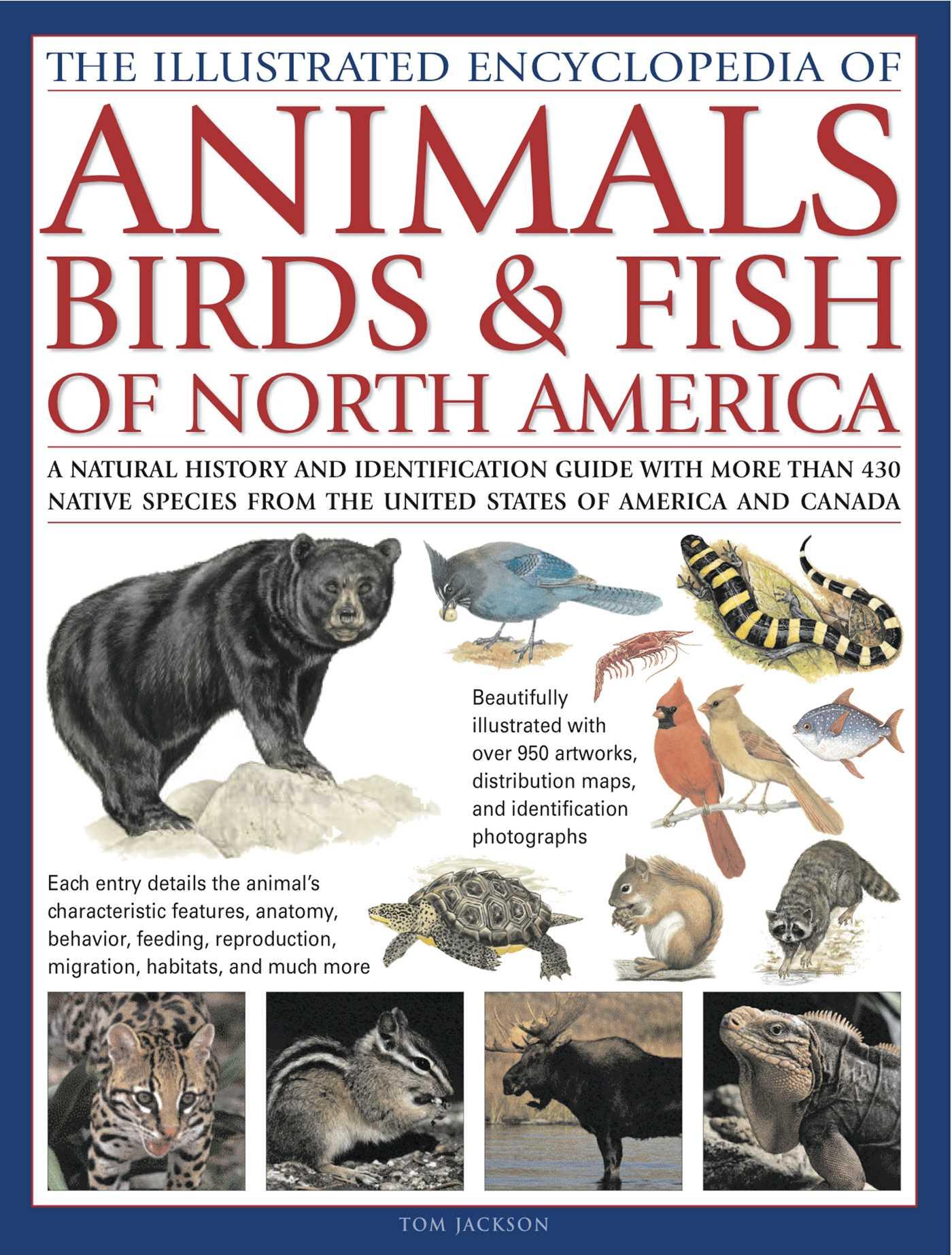 Vorderes Coverbild The Illustrated Encyclopedia of Animals, Birds & Fish of North America