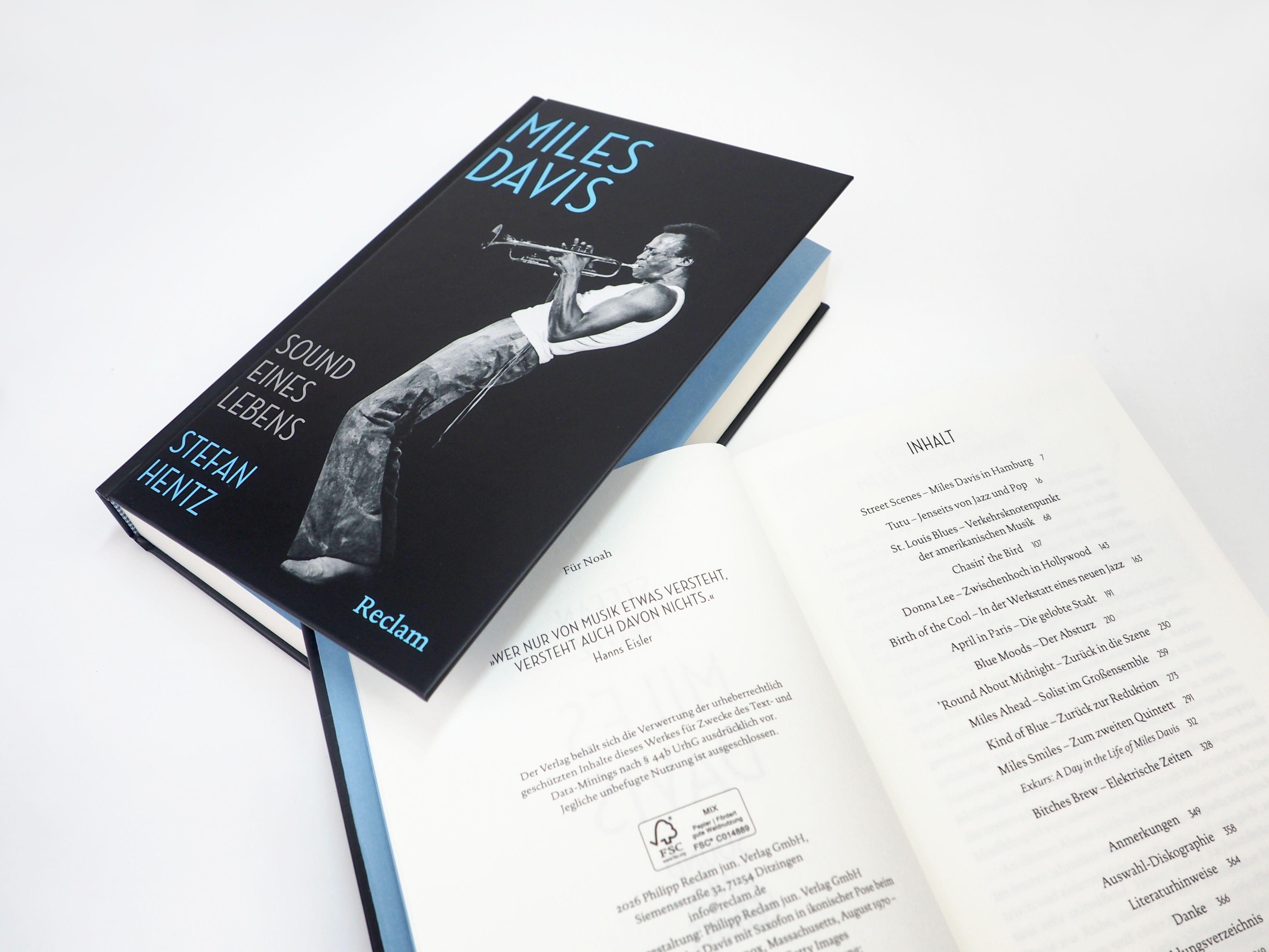 Beispielinhalt (Bild) Miles Davis. Sound eines Lebens