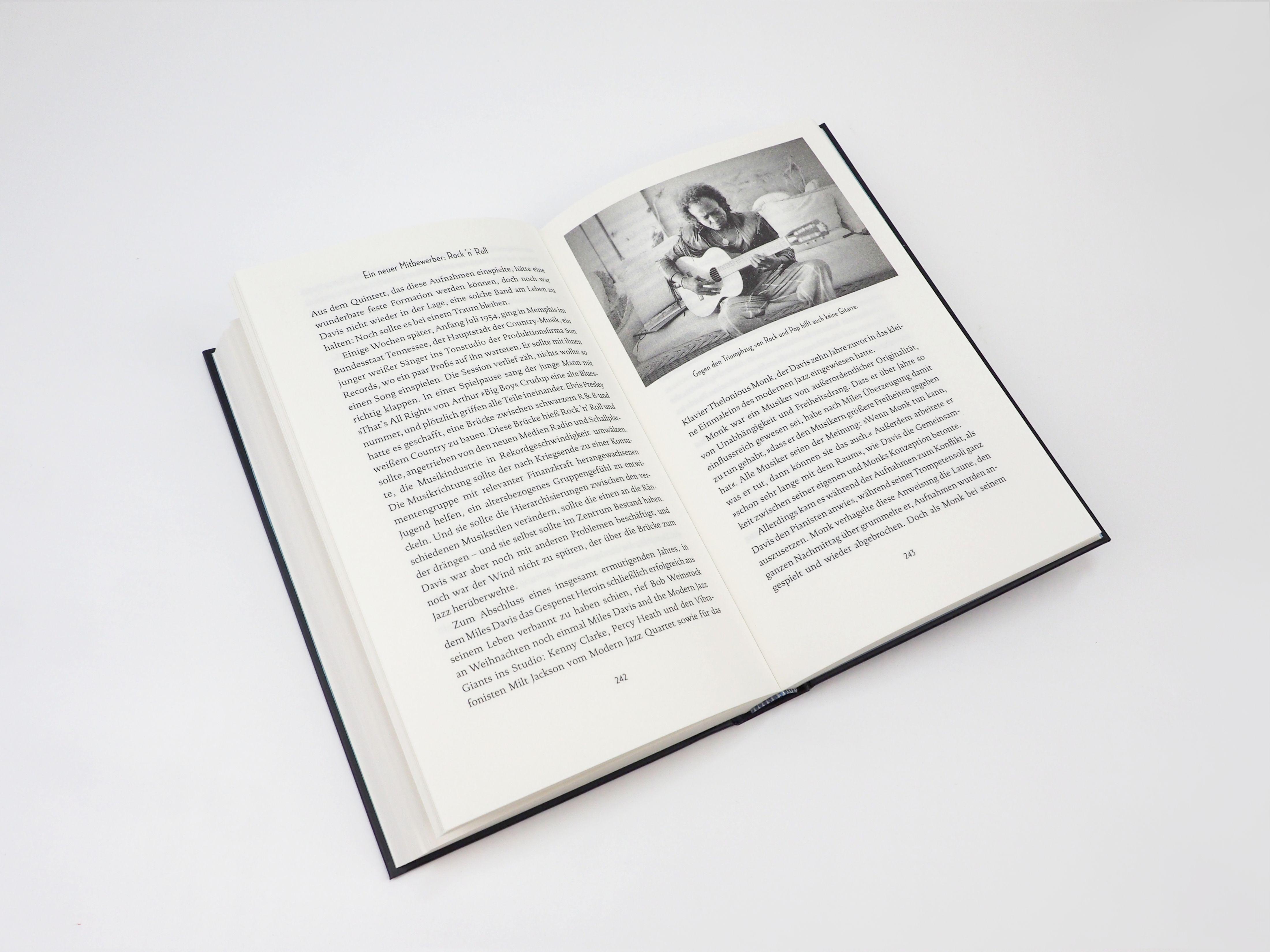 Beispielinhalt (Bild) Miles Davis. Sound eines Lebens