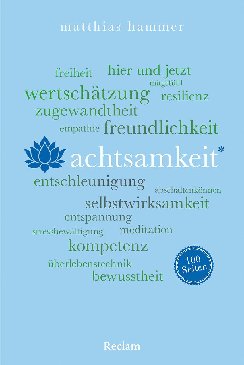 Vorderes Coverbild Achtsamkeit. 100 Seiten
