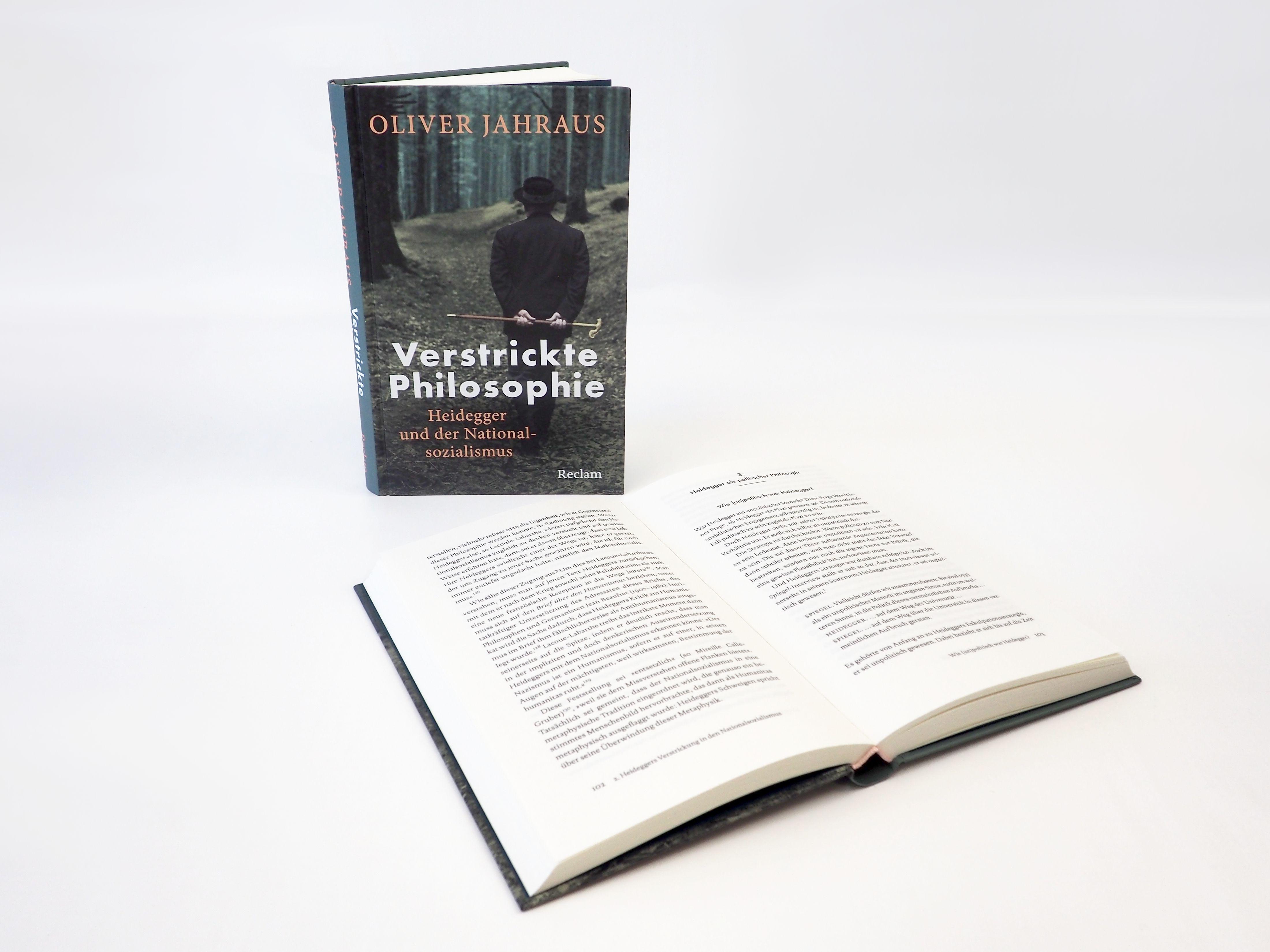 Beispielinhalt (Bild) Verstrickte Philosophie. Heidegger und der Nationalsozialismus