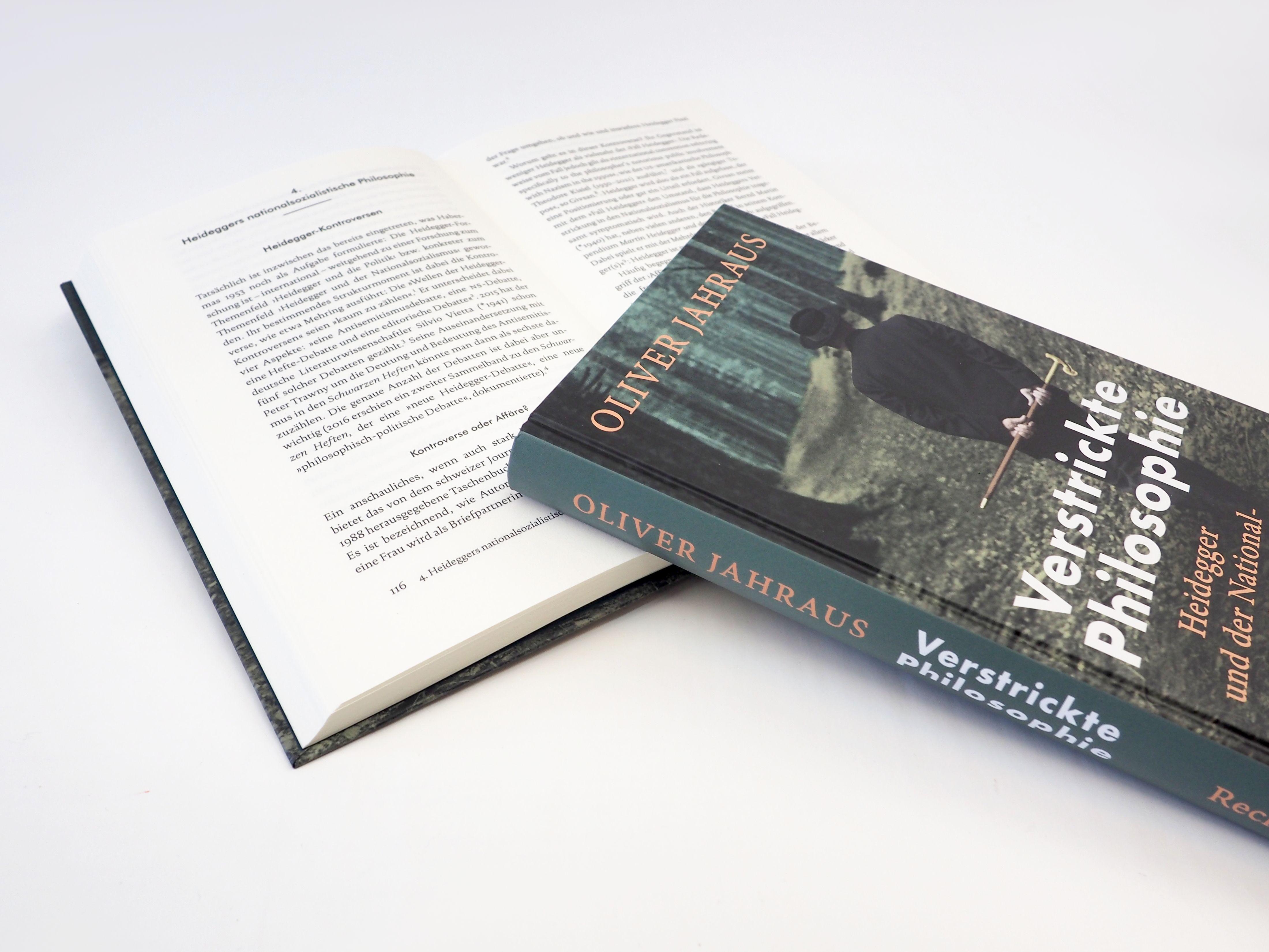 Beispielinhalt (Bild) Verstrickte Philosophie. Heidegger und der Nationalsozialismus