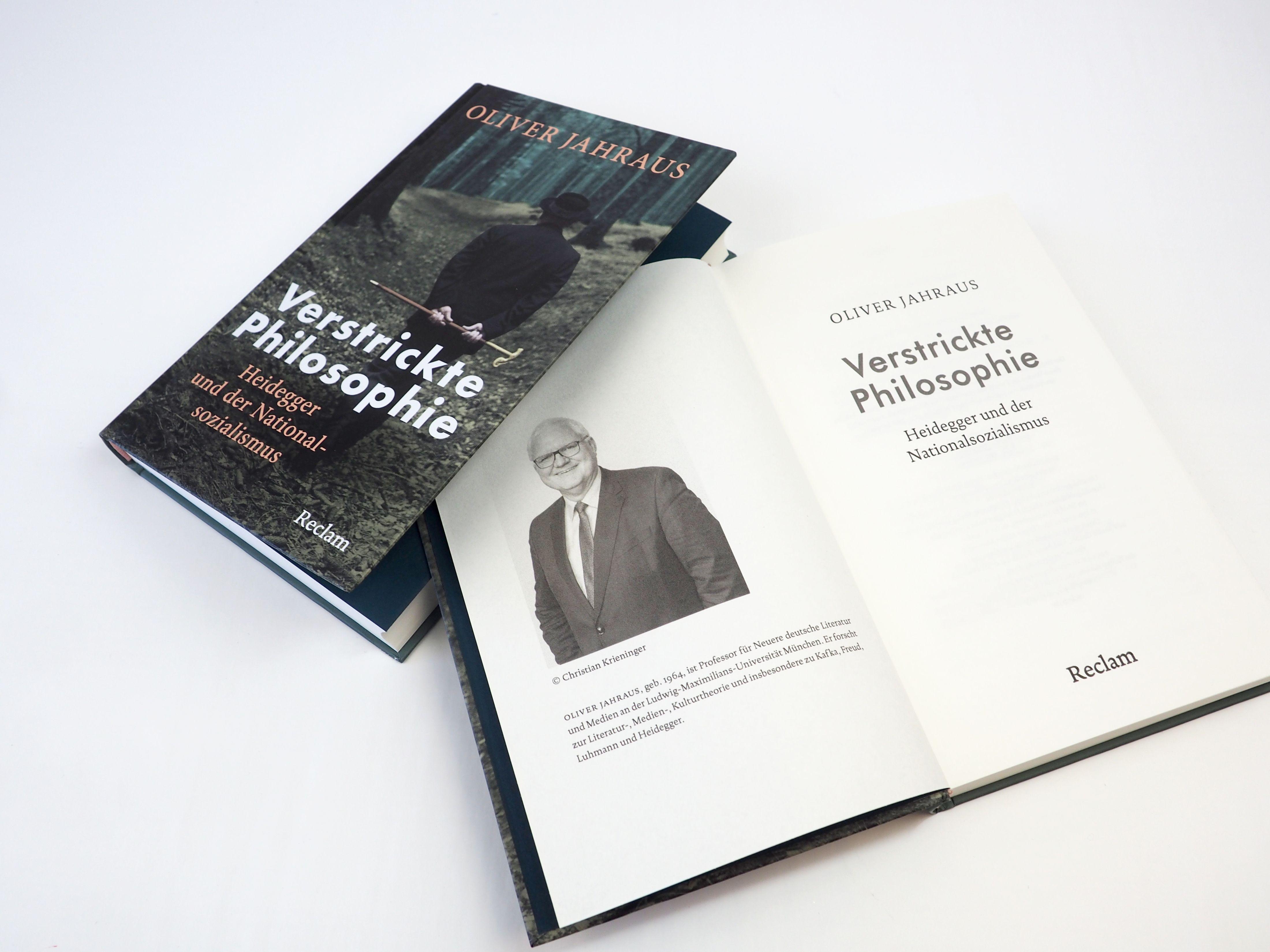 Beispielinhalt (Bild) Verstrickte Philosophie. Heidegger und der Nationalsozialismus