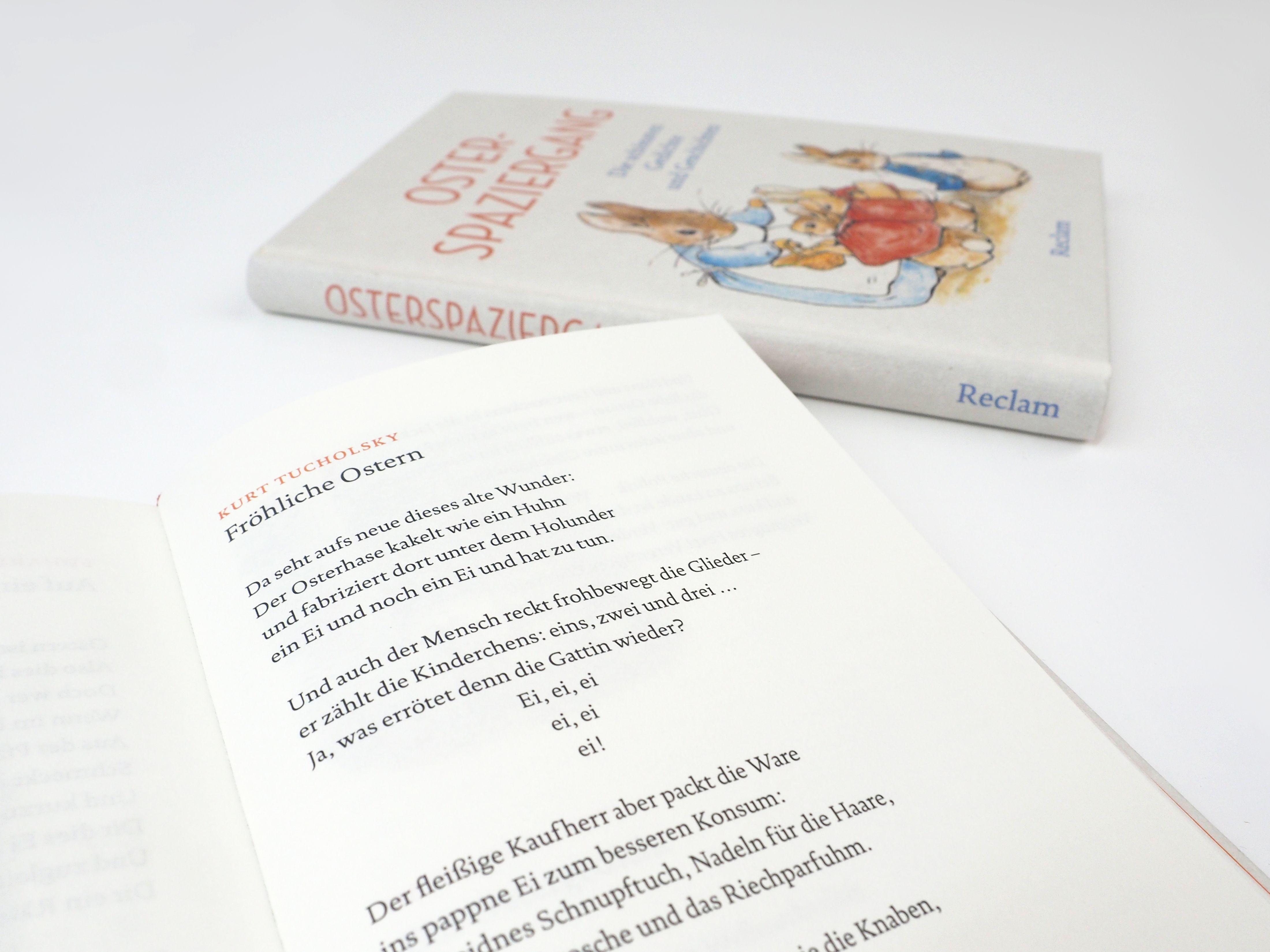 Beispielinhalt (Bild) Osterspaziergang. Die schönsten Gedichte und Geschichten