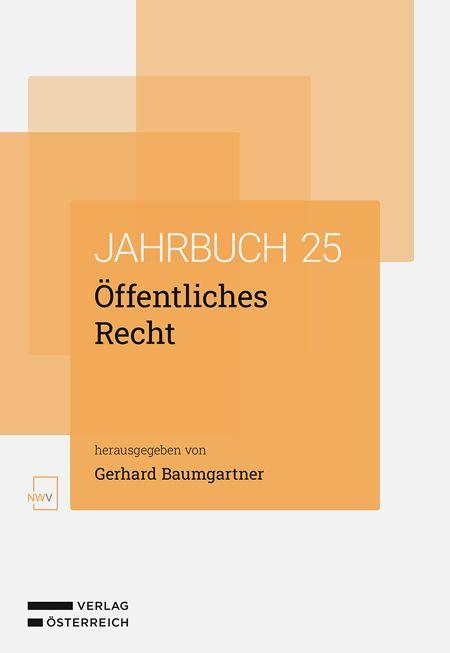 Vorderes Coverbild Öffentliches Recht Jahrbuch 2025