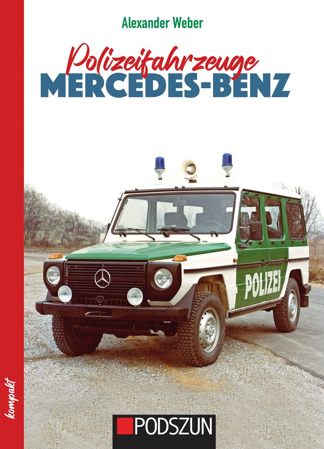 Vorderes Coverbild Polizeifahrzeuge Mercedes-Benz