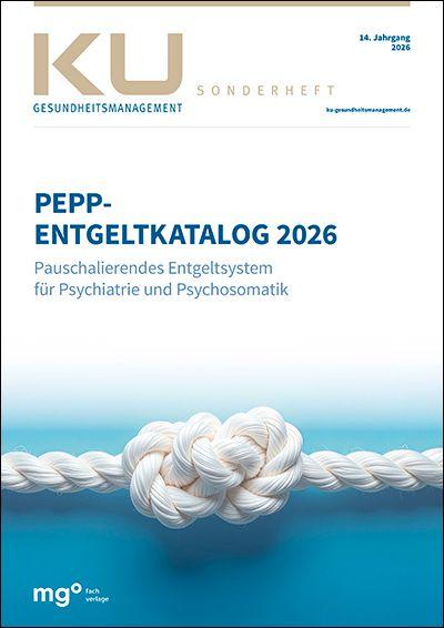 Vorderes Coverbild PEPP Entgeltkatalog 2026