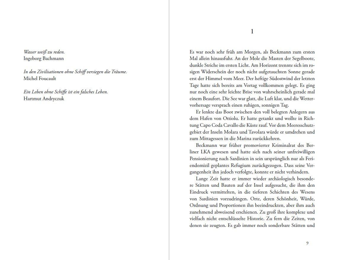 Beispielinhalt (Bild) Der Mann vom Meer - Ein Sardinien-Krimi