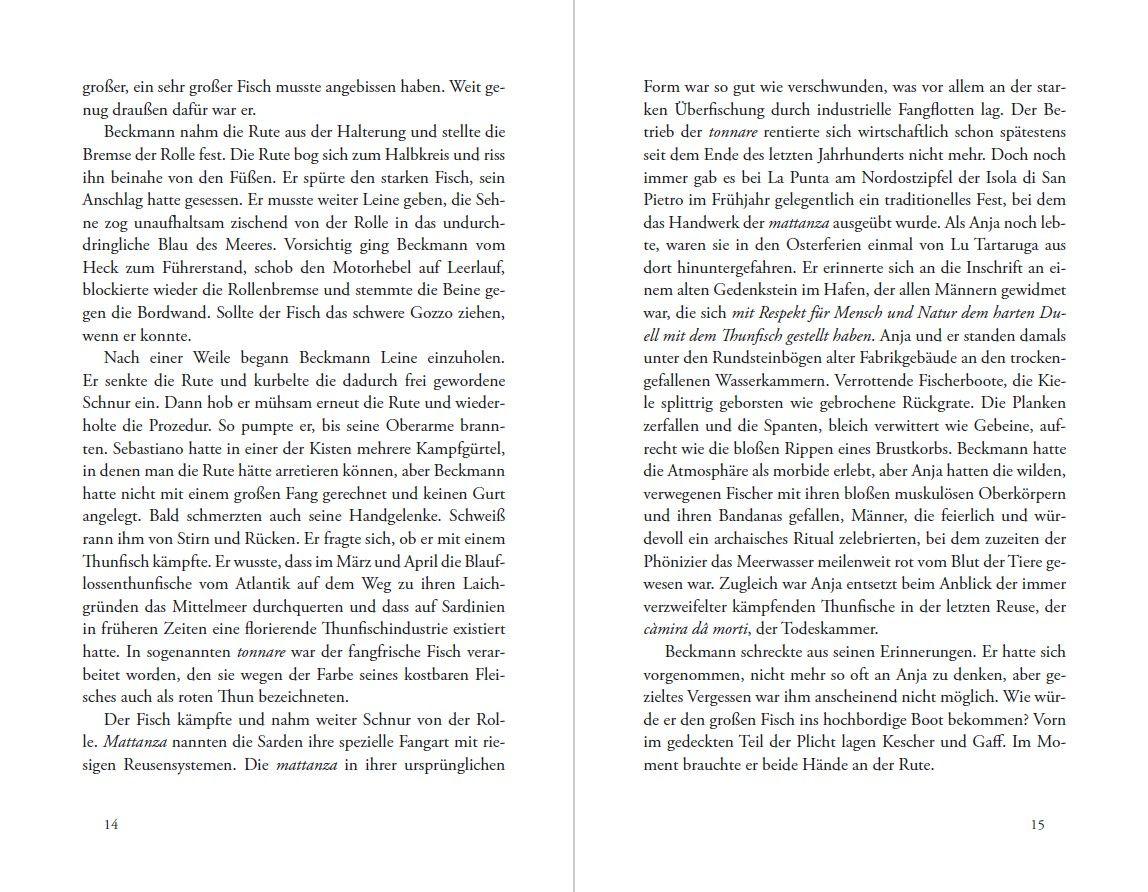 Beispielinhalt (Bild) Der Mann vom Meer - Ein Sardinien-Krimi