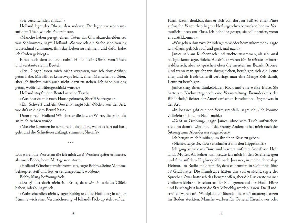 Beispielinhalt (Bild) Mit einem Fuß im Paradies