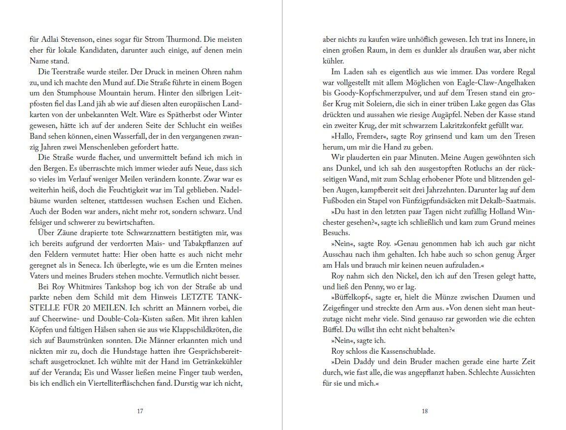 Beispielinhalt (Bild) Mit einem Fuß im Paradies