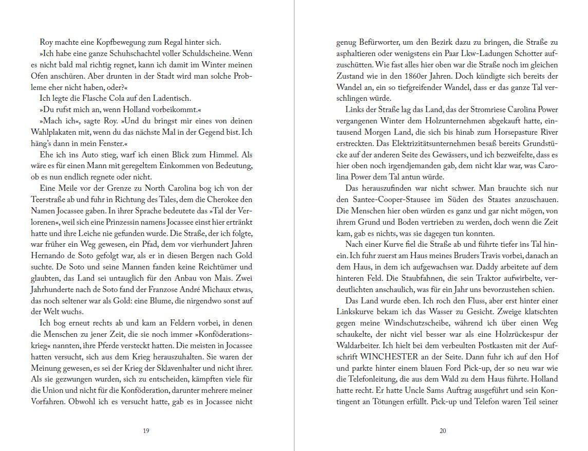 Beispielinhalt (Bild) Mit einem Fuß im Paradies