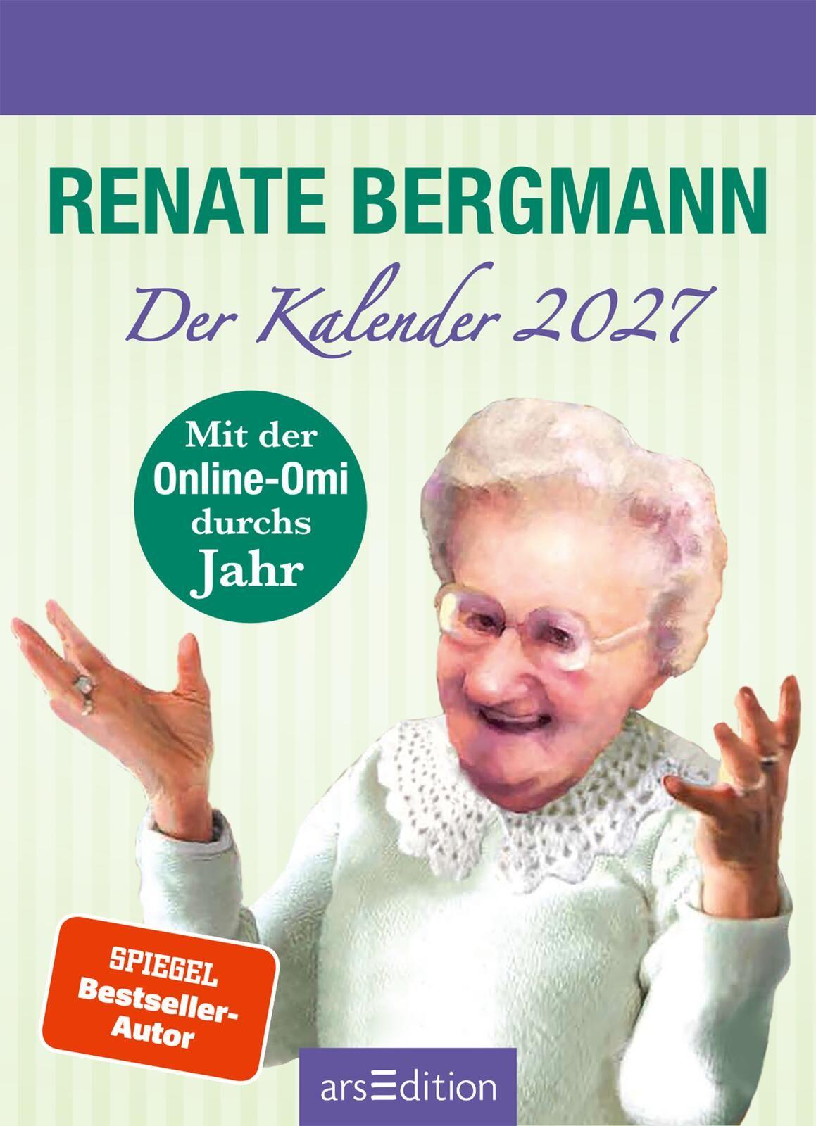 Beispielinhalt (Bild) Abreißkalender Renate Bergmann - Der Kalender 2027