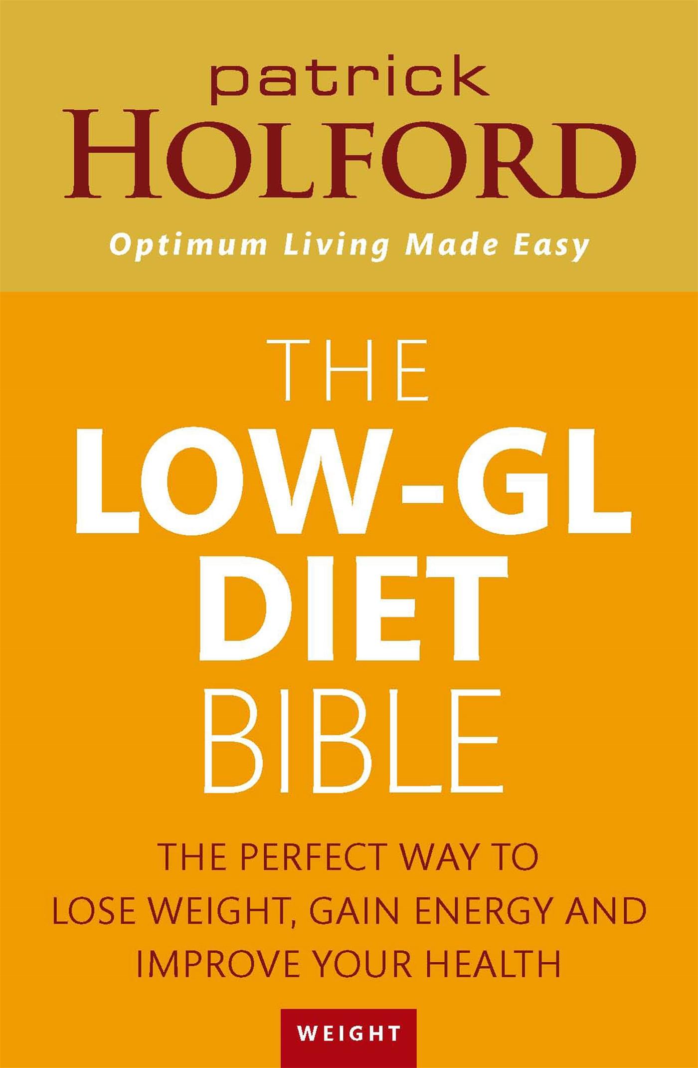 Vorderes Coverbild The Low-GL Diet Bible