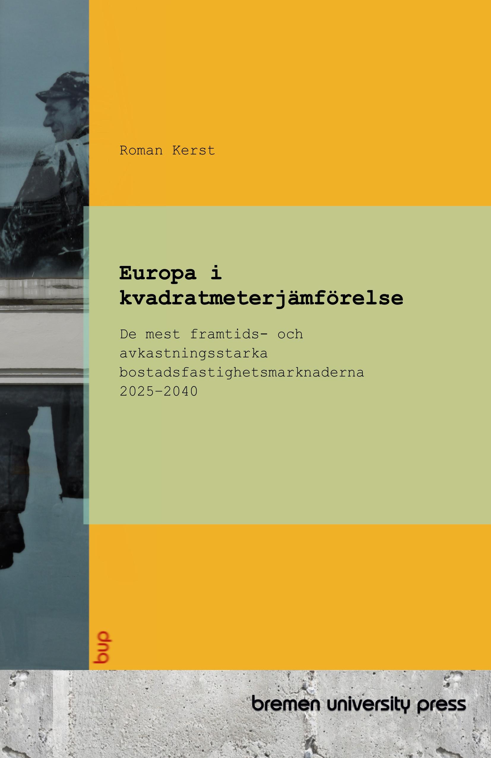 Vorderes Coverbild Europa i kvadratmeterjämförelse