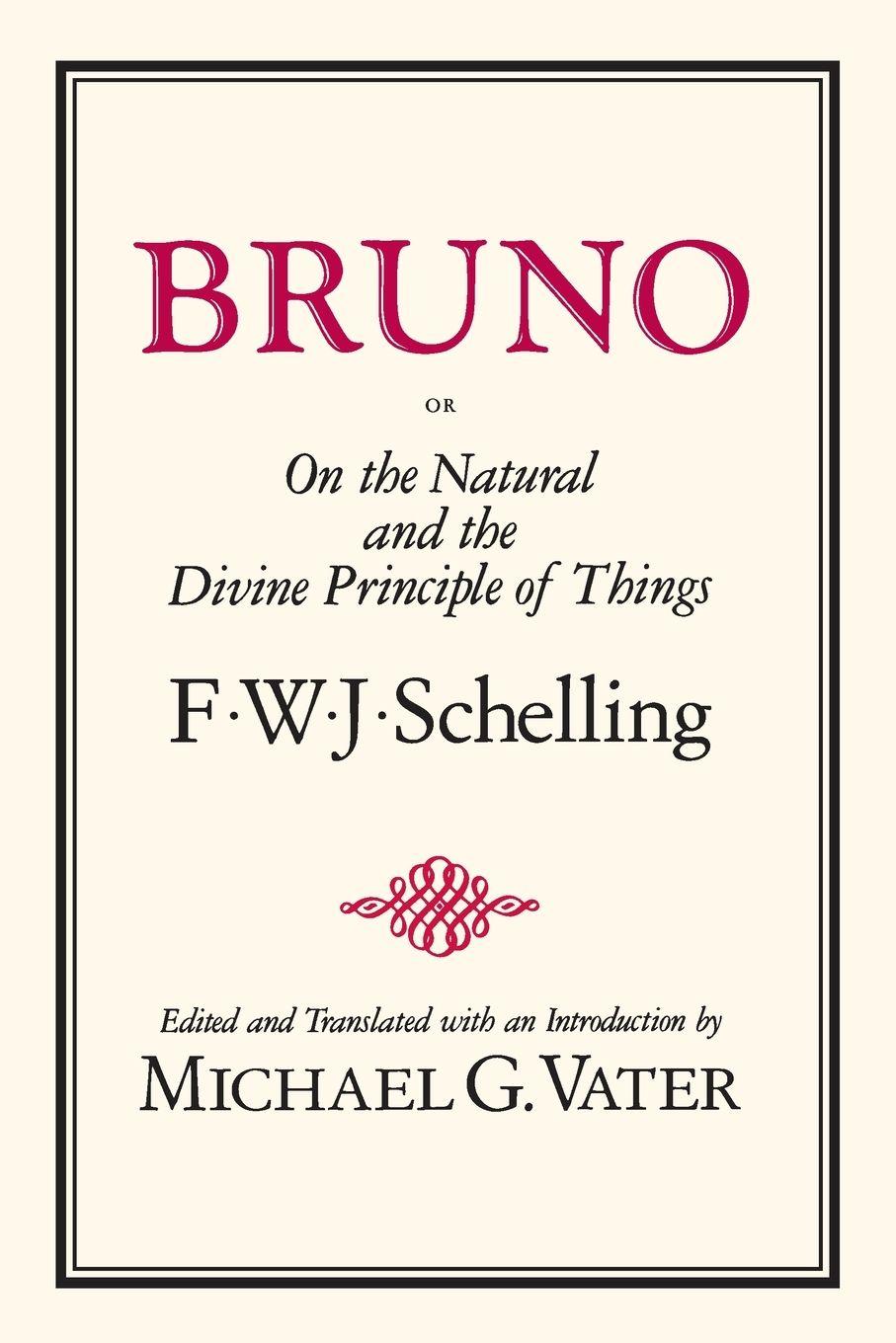 Vorderes Coverbild Bruno, or On the Natural and Divine Principle of Things