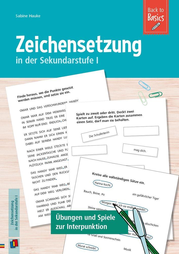 Vorderes Coverbild Zeichensetzung in der Sekundarstufe I