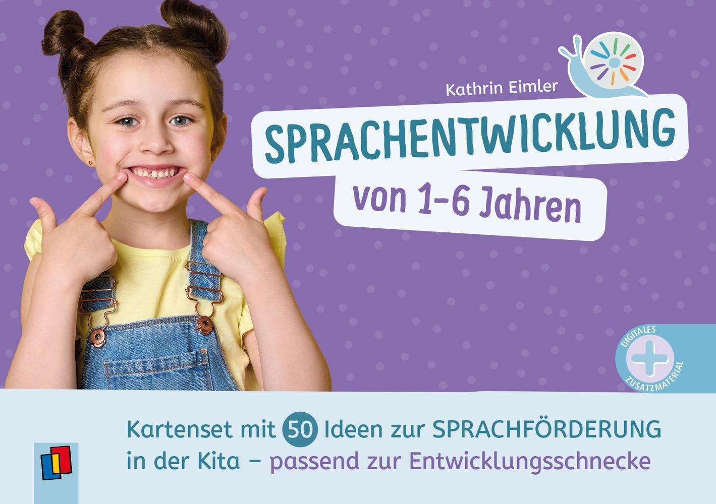 Vorderes Coverbild Sprachentwicklung von 1-6 Jahren