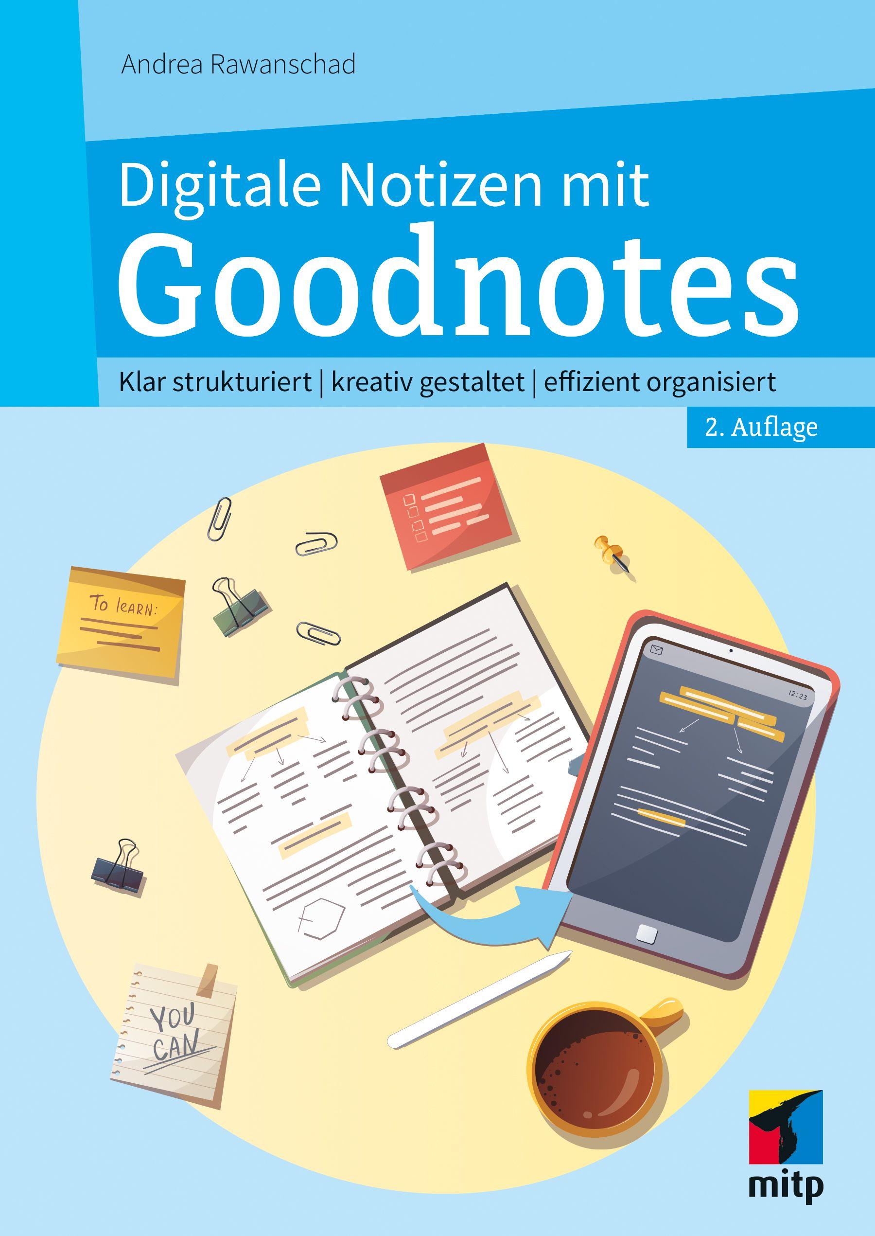 Vorderes Coverbild Digitale Notizen mit Goodnotes