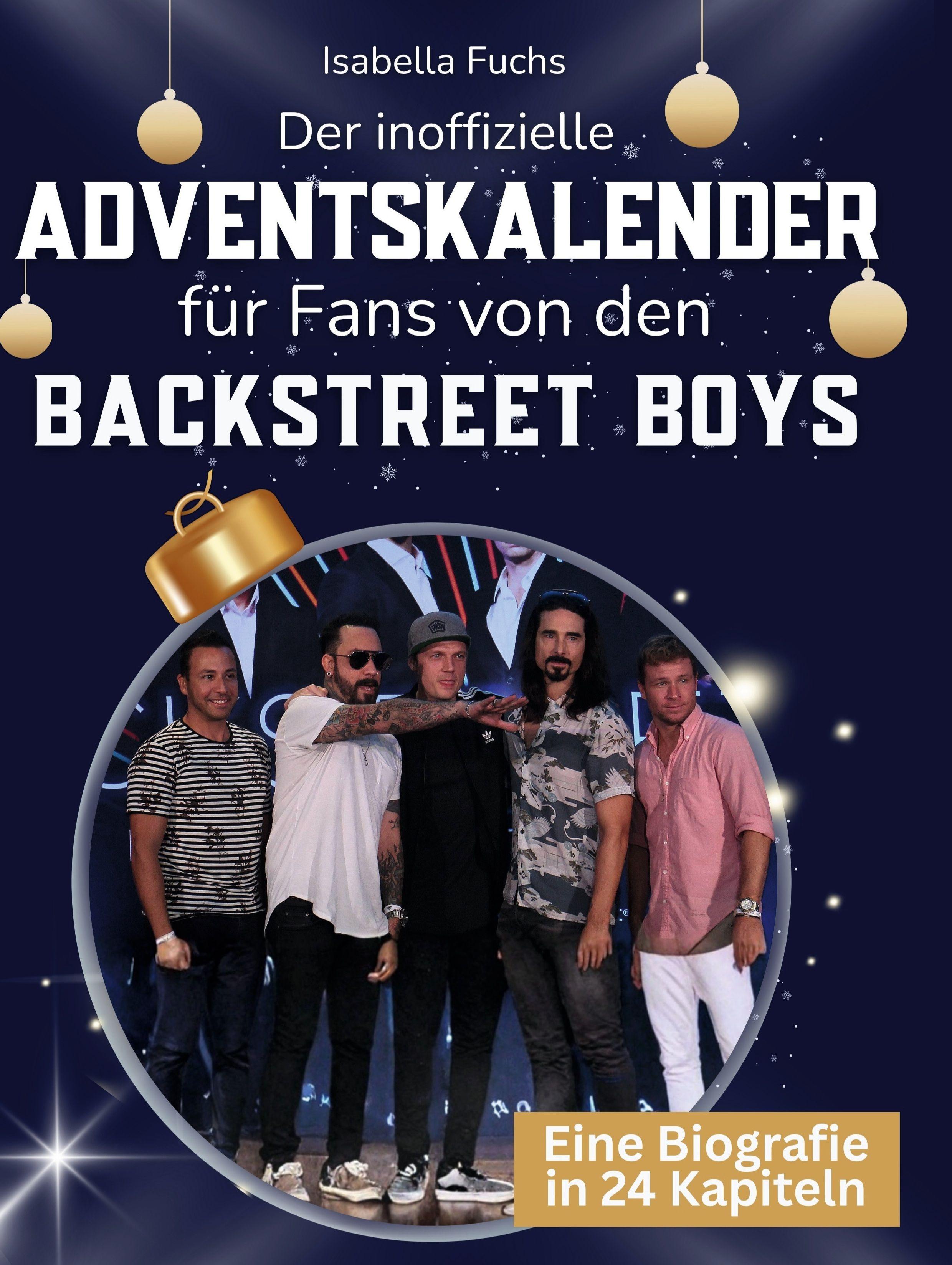 Vorderes Coverbild Der inoffizielle Adventskalender für Fans von den Backstreet Boys