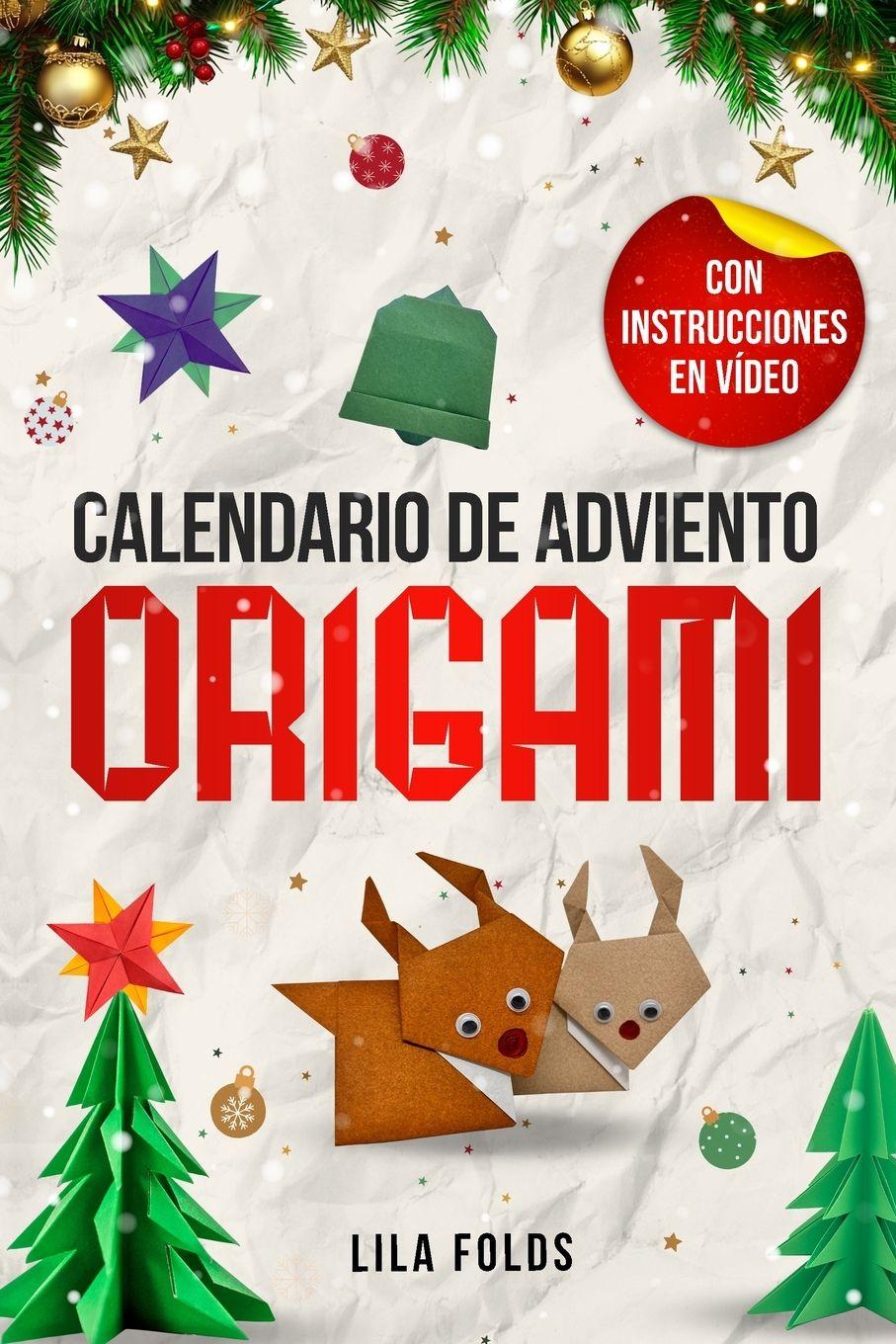 Vorderes Coverbild Calendario de Adviento - Origami para niños y adultos