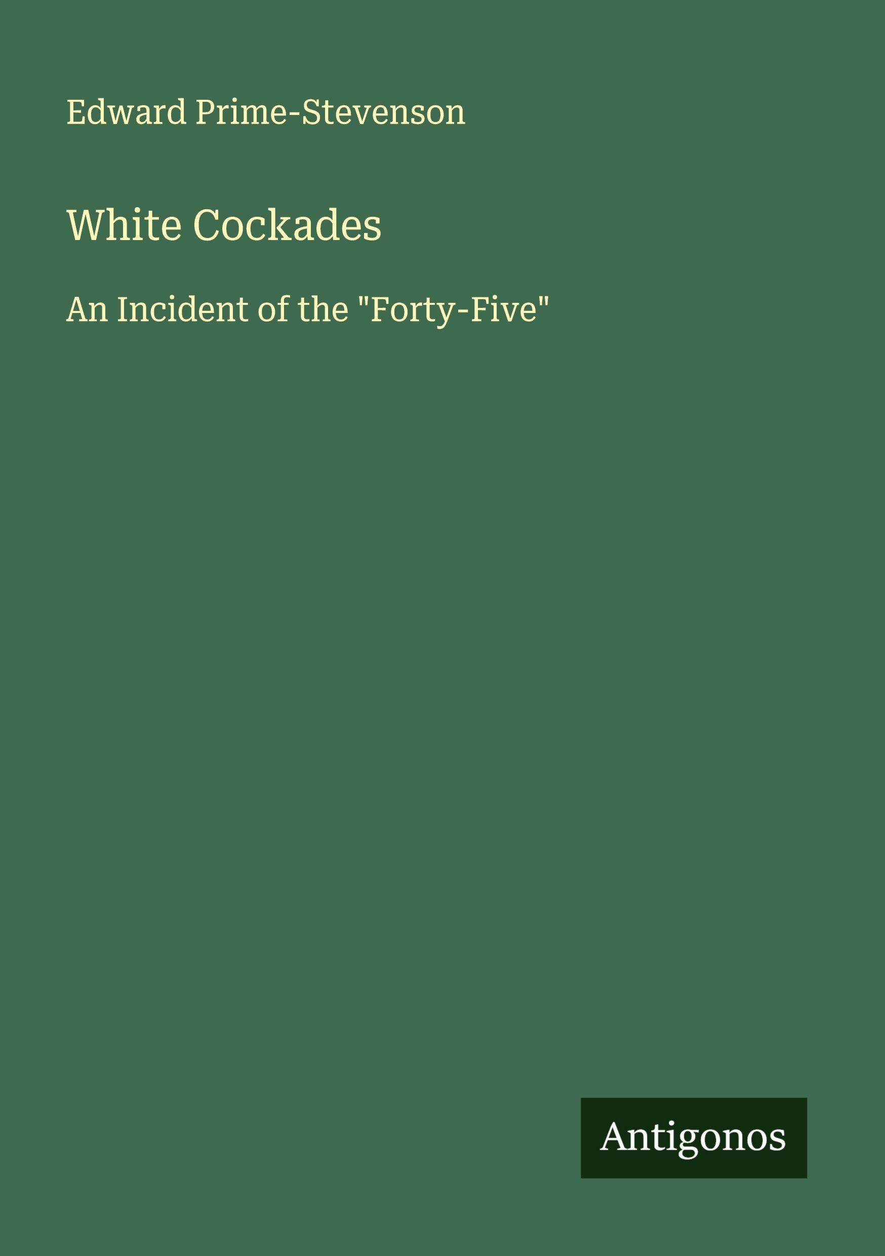 Vorderes Coverbild White Cockades