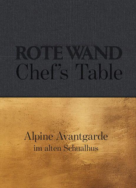 Vorderes Coverbild Rote Wand. Chef´s Table.