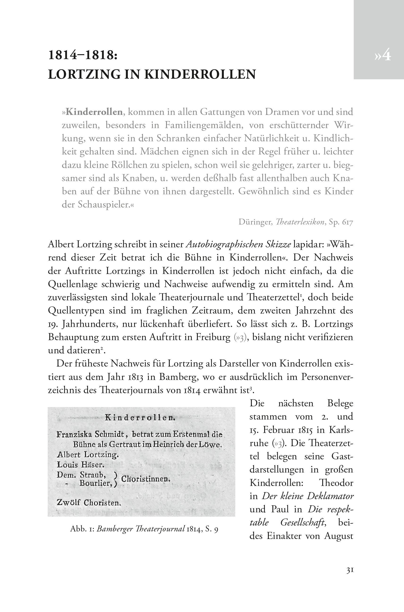 Beispielinhalt (Bild) Albert Lortzing