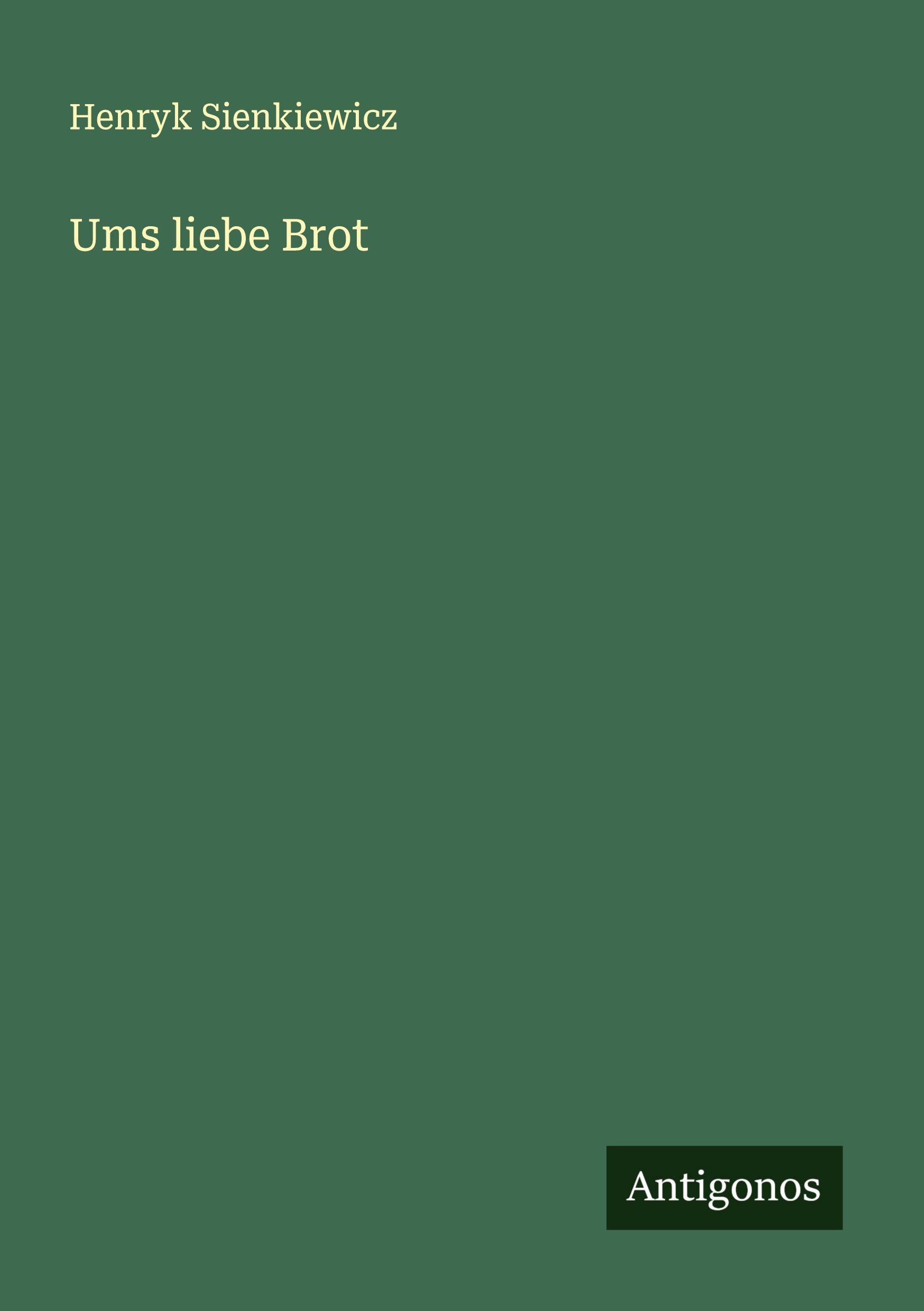 Vorderes Coverbild Ums liebe Brot