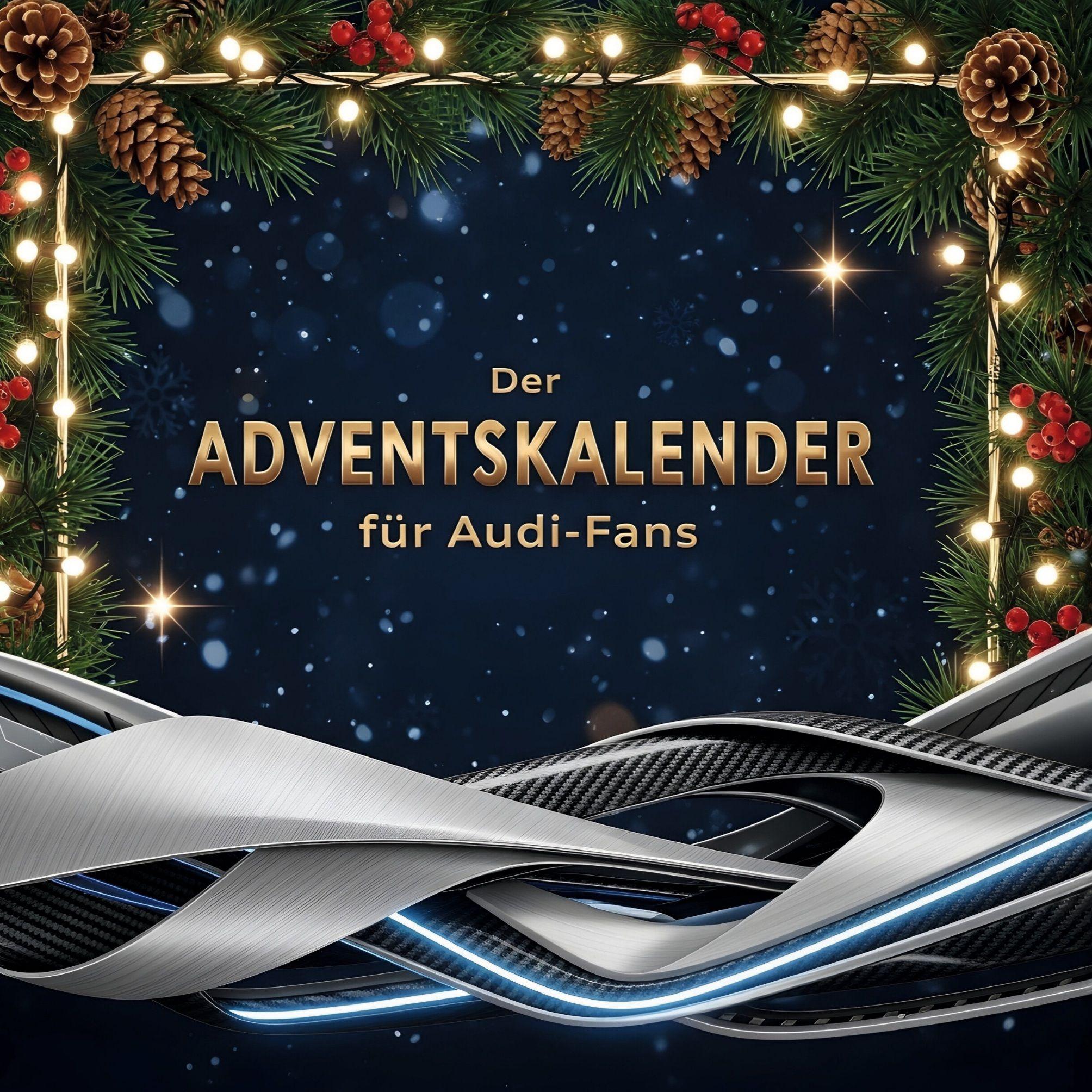 Vorderes Coverbild Der Adventskalender für Audi-Fans
