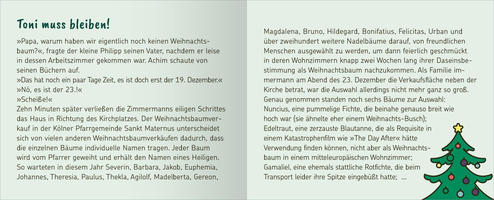 Beispielinhalt (Bild) A Tännschen please!