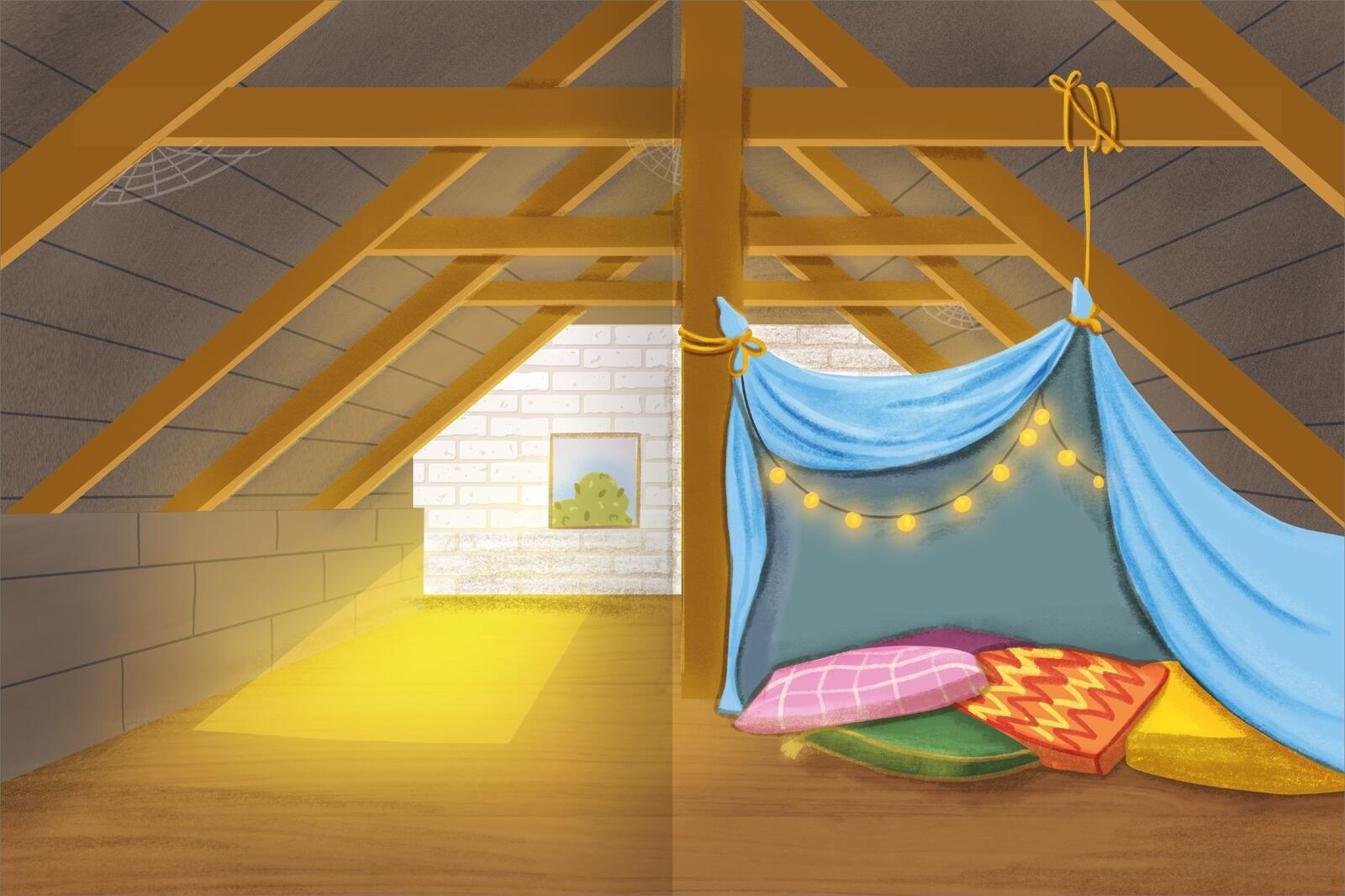 Beispielinhalt (Bild) Erstes Stickern - Stickerhaus