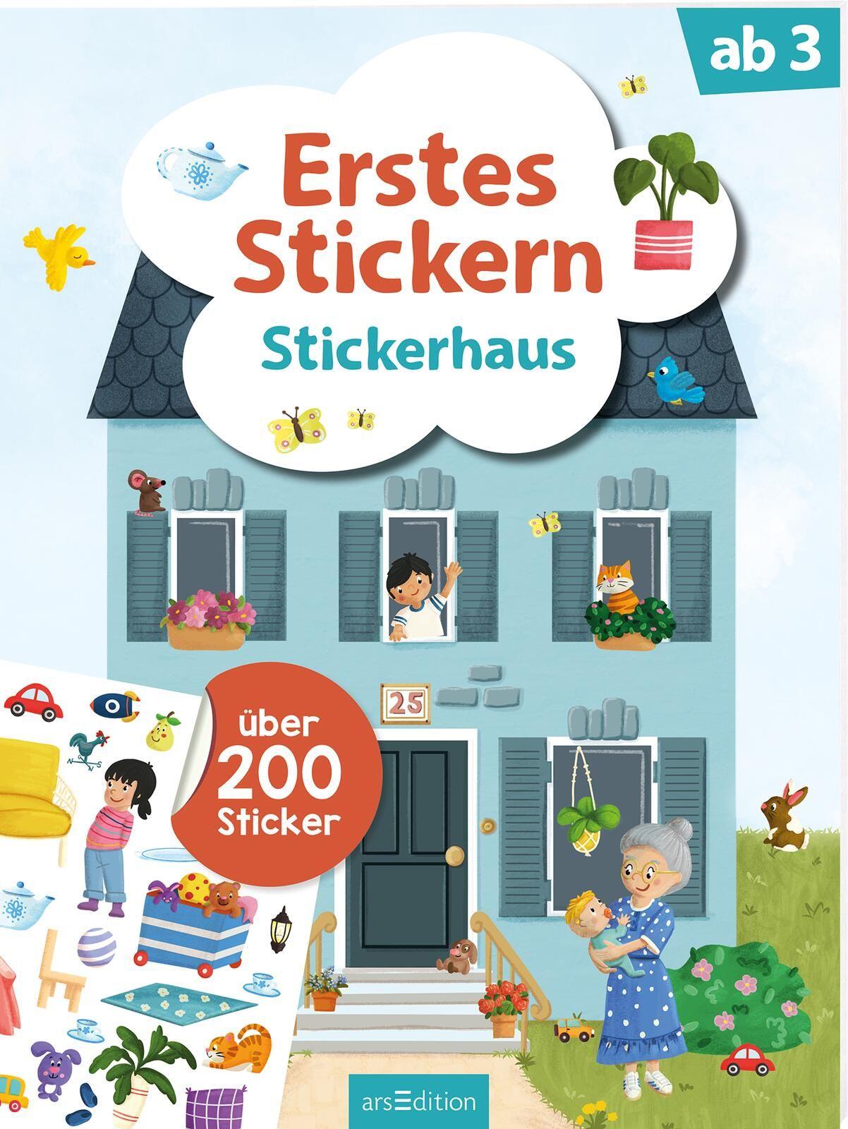 Vorderes Coverbild Erstes Stickern - Stickerhaus