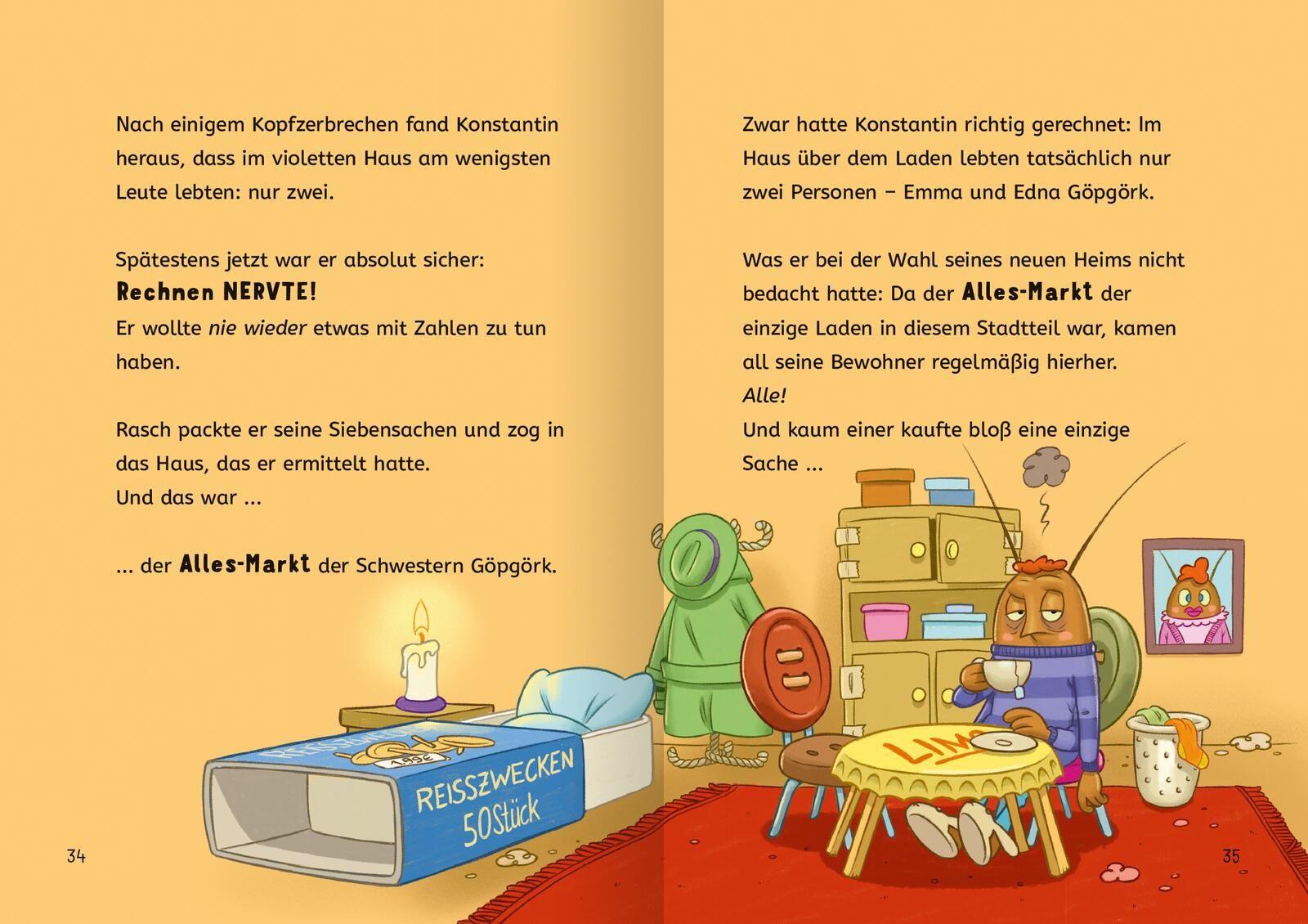 Beispielinhalt (Bild) Rechnen NERVT! - Mathe? Ohne mich! (Rechnen NERVT! 1)