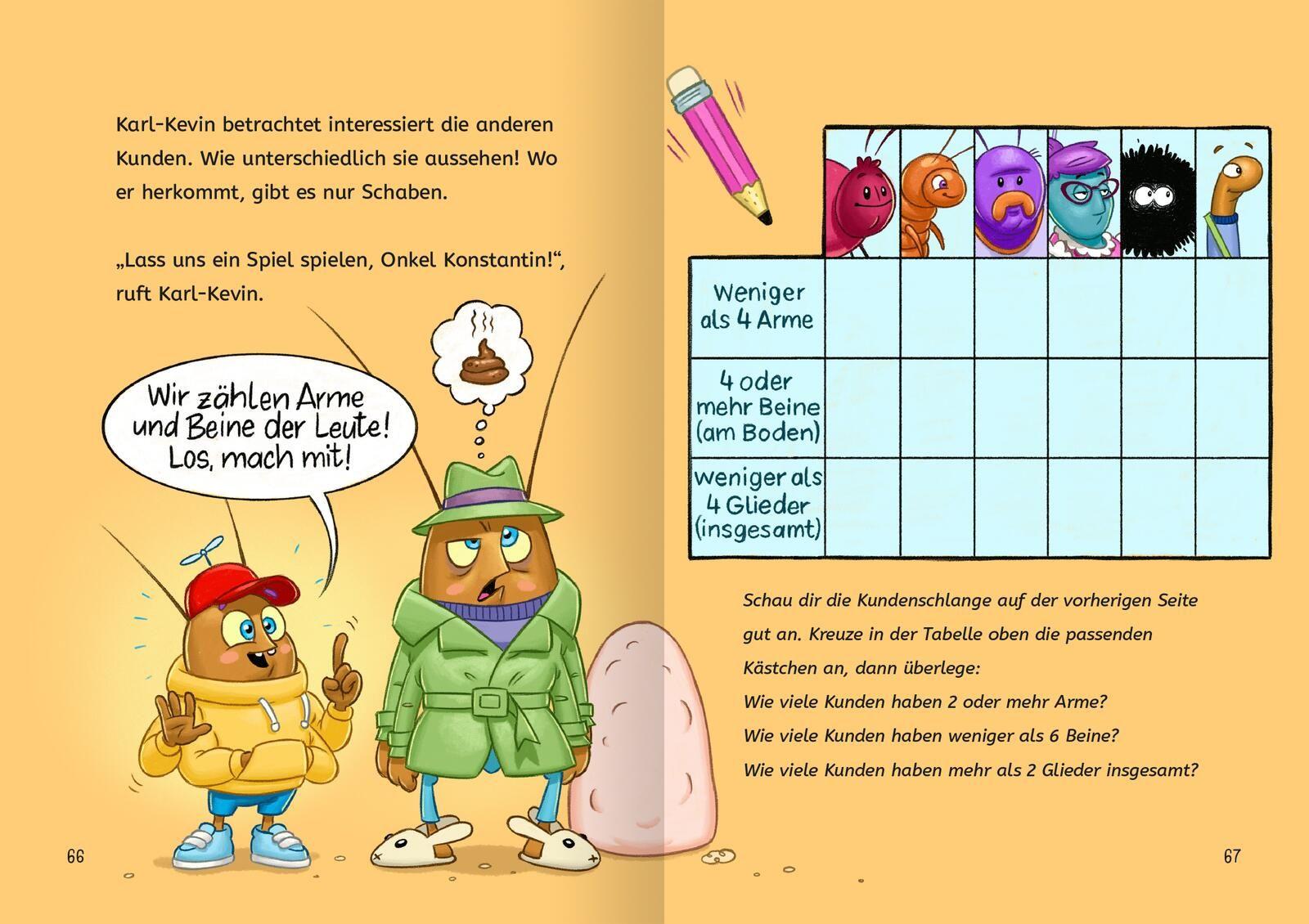 Beispielinhalt (Bild) Rechnen NERVT! - Mathe? Ohne mich! (Rechnen NERVT! 1)