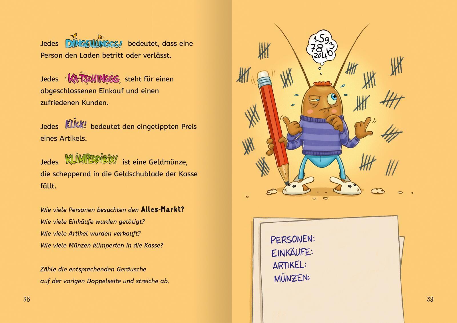 Beispielinhalt (Bild) Rechnen NERVT! - Mathe? Ohne mich! (Rechnen NERVT! 1)