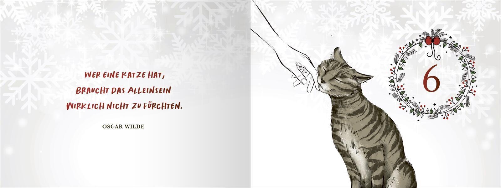 Beispielinhalt (Bild) Pfoten vom Tannenbaum