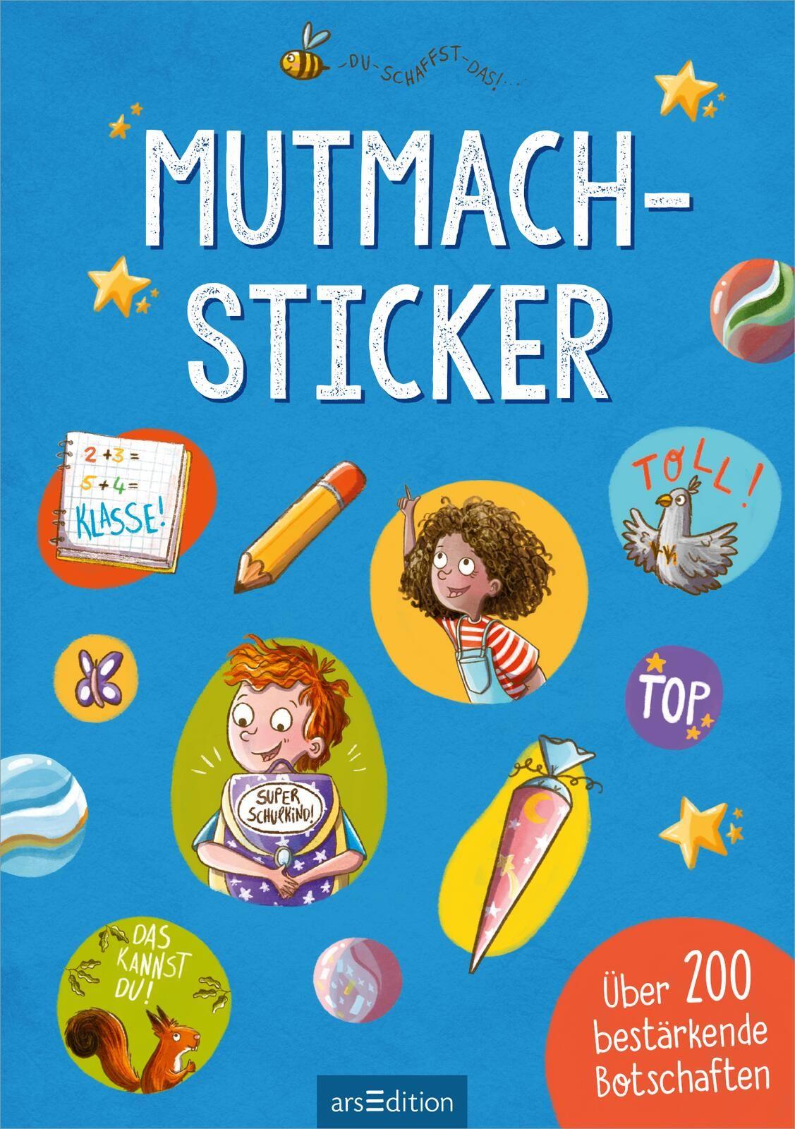 Beispielinhalt (Bild) Mutmach-Sticker