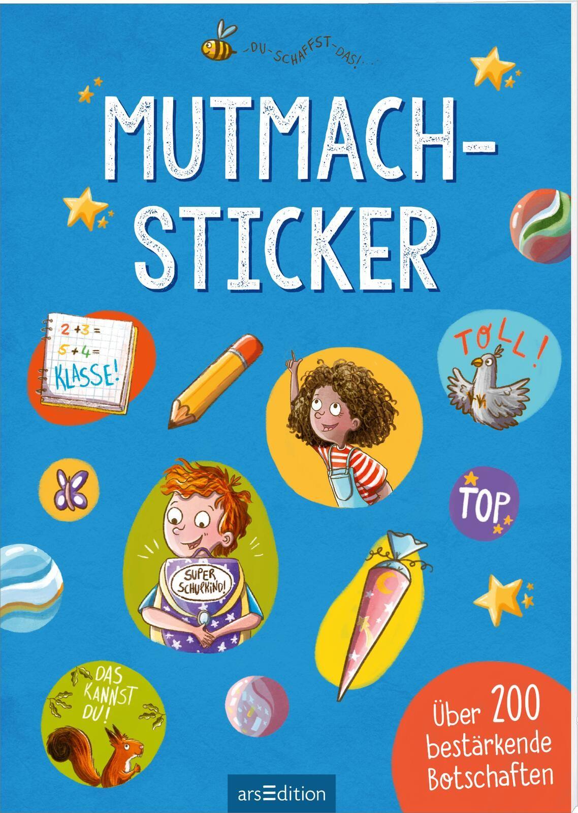 Vorderes Coverbild Mutmach-Sticker