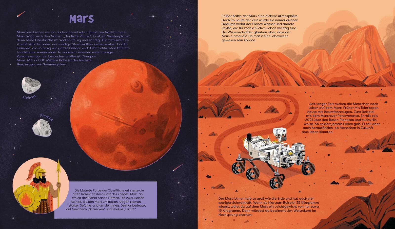 Beispielinhalt (Bild) Science & Kids - Unser Sonnensystem