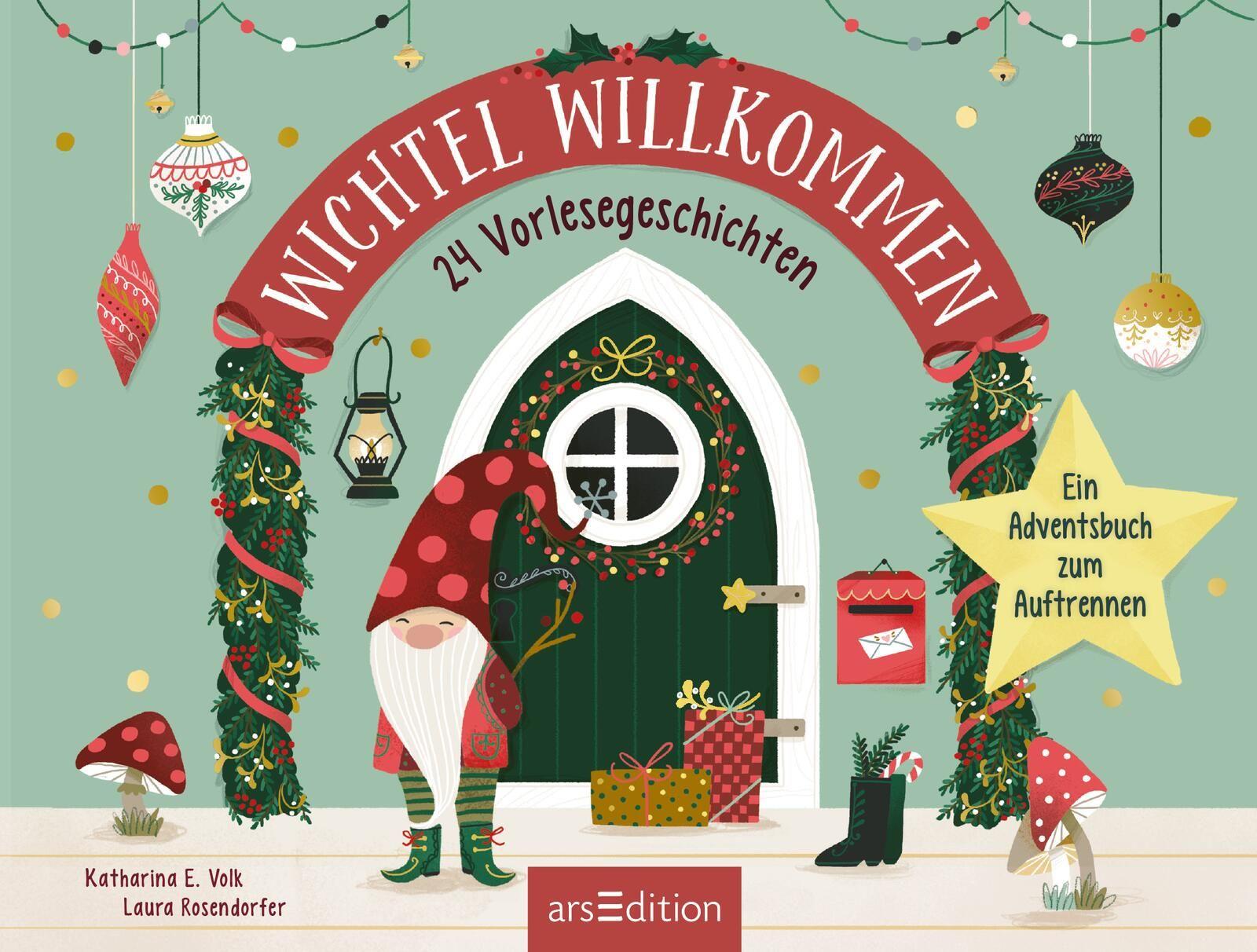 Beispielinhalt (Bild) Wichtel willkommen - 24 Vorlesegeschichten