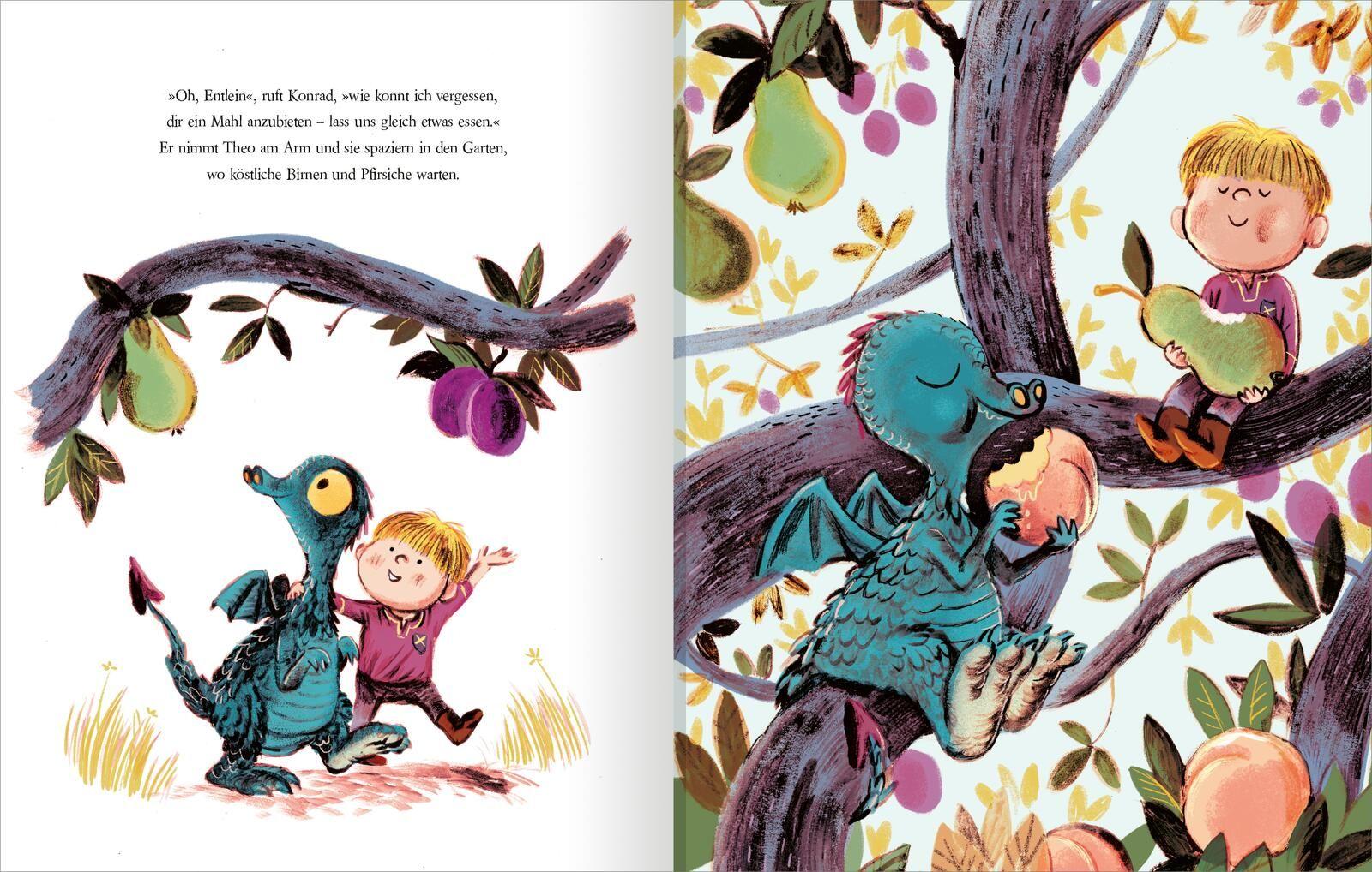 Beispielinhalt (Bild) Ritter und Drachen haben gut lachen