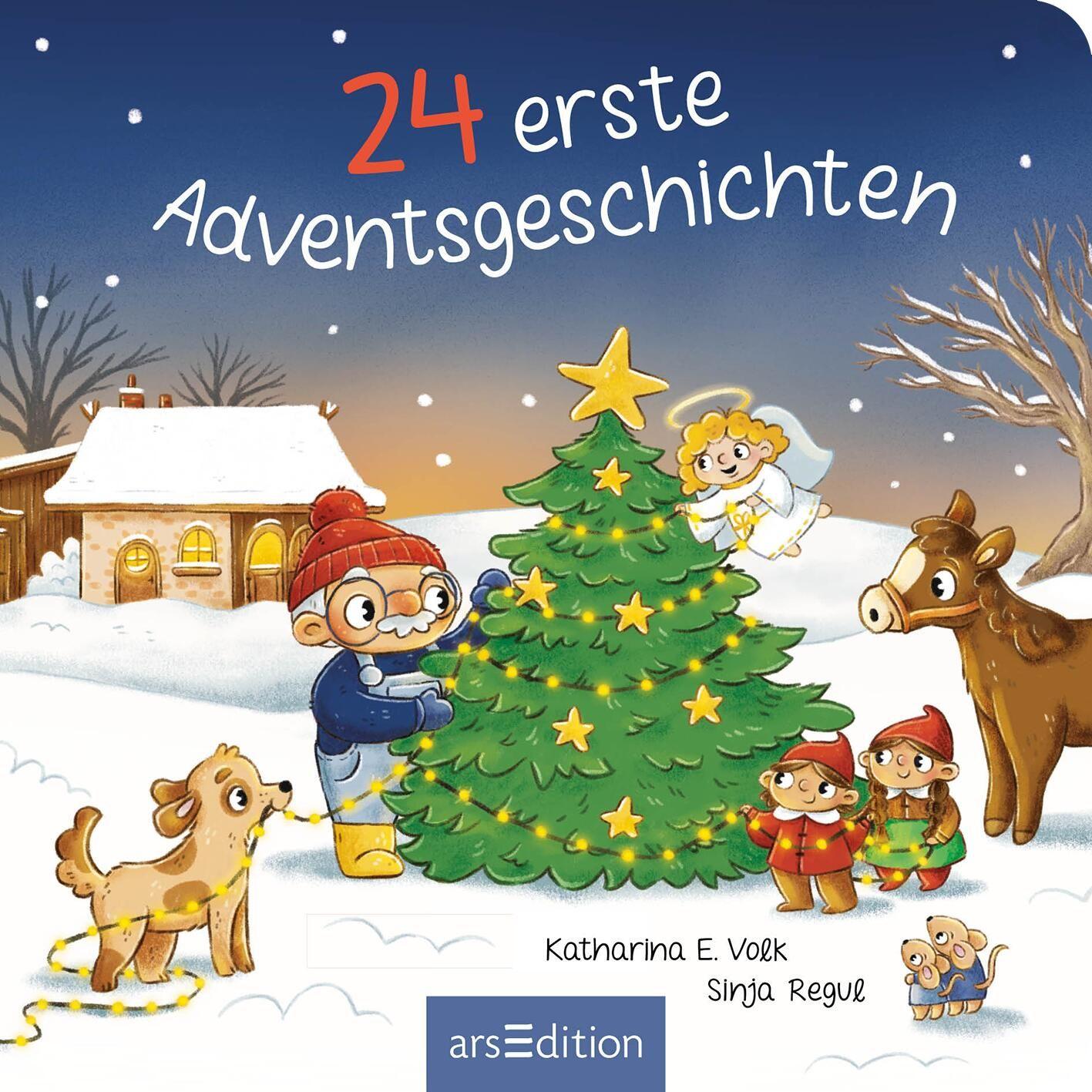 Beispielinhalt (Bild) 24 erste Adventsgeschichten