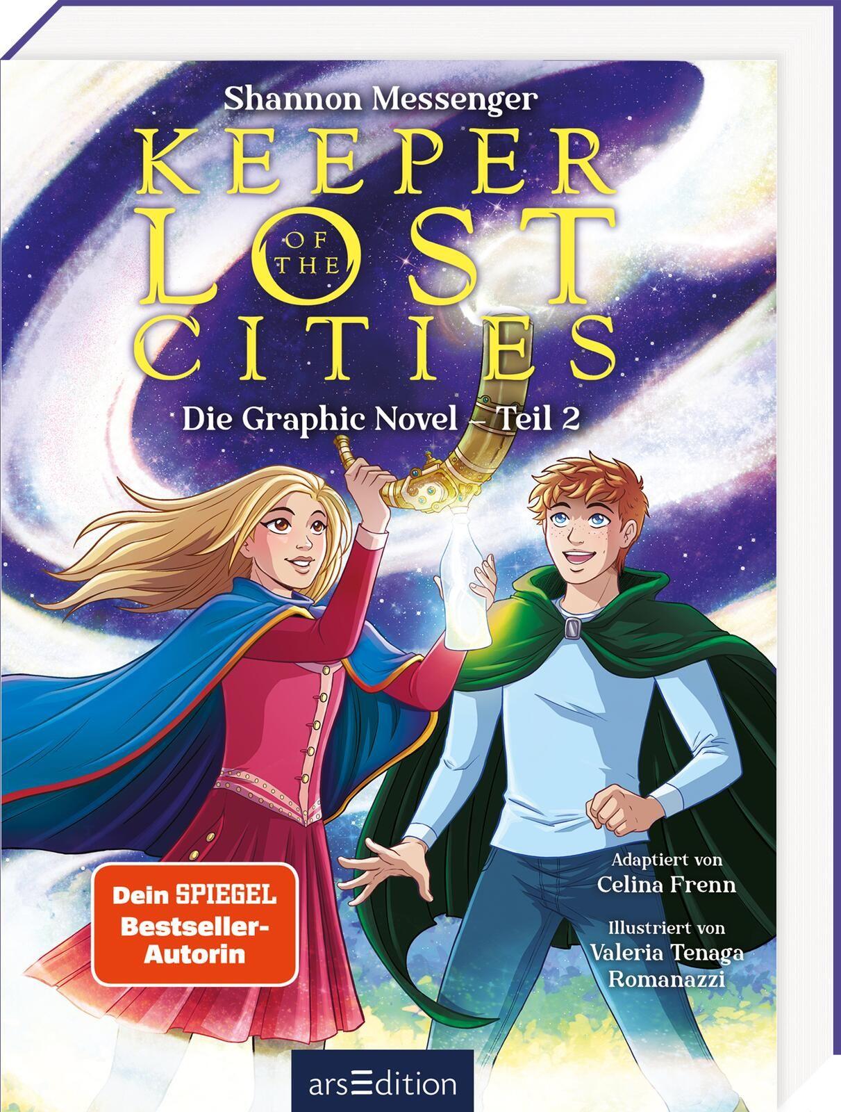 Vorderes Coverbild Keeper of the Lost Cities - Die Graphic Novel - Teil 2 (Keeper of the Lost Cities)