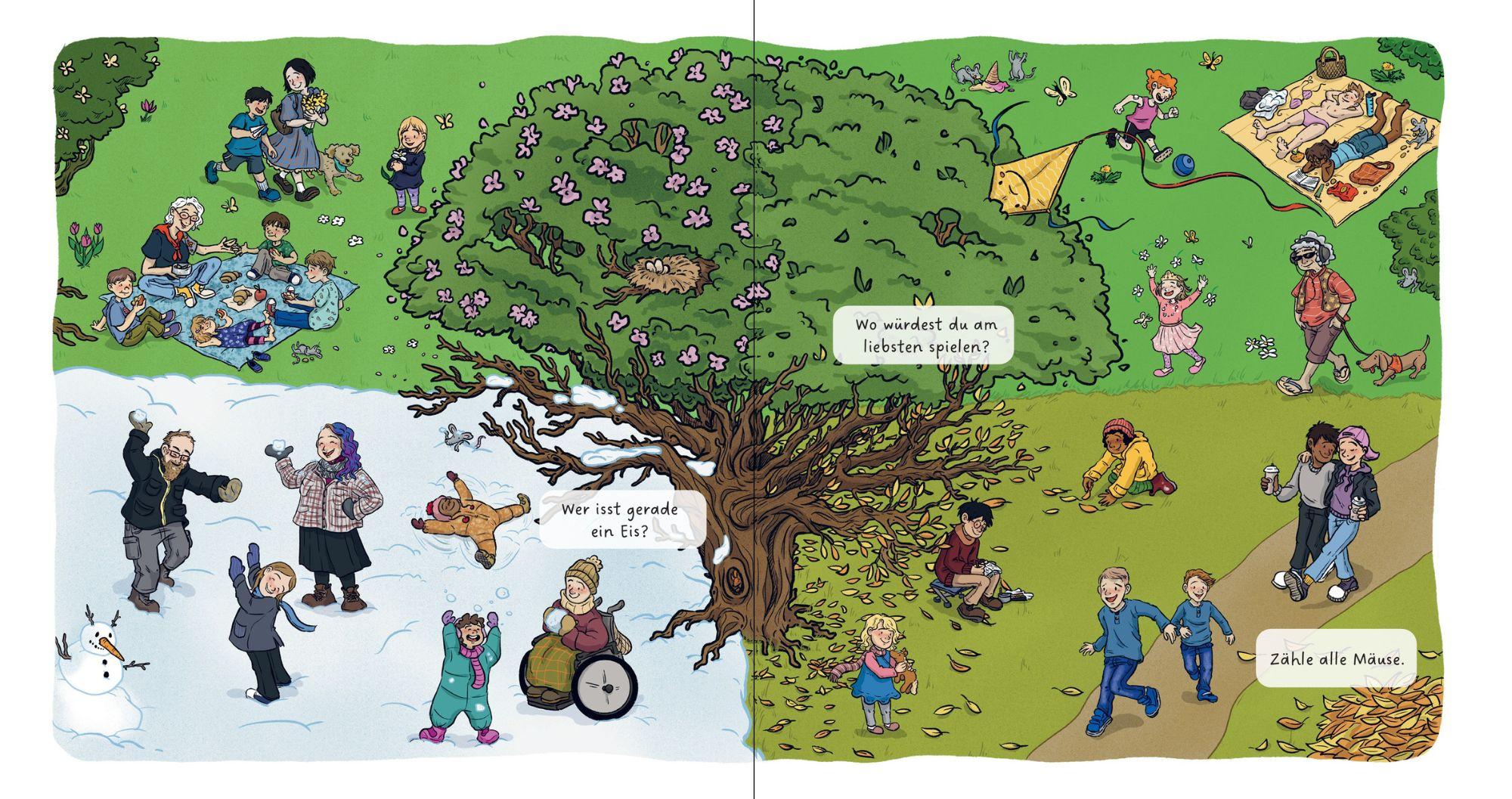 Beispielinhalt (Bild) Felia Fuchs - Draußen unterwegs