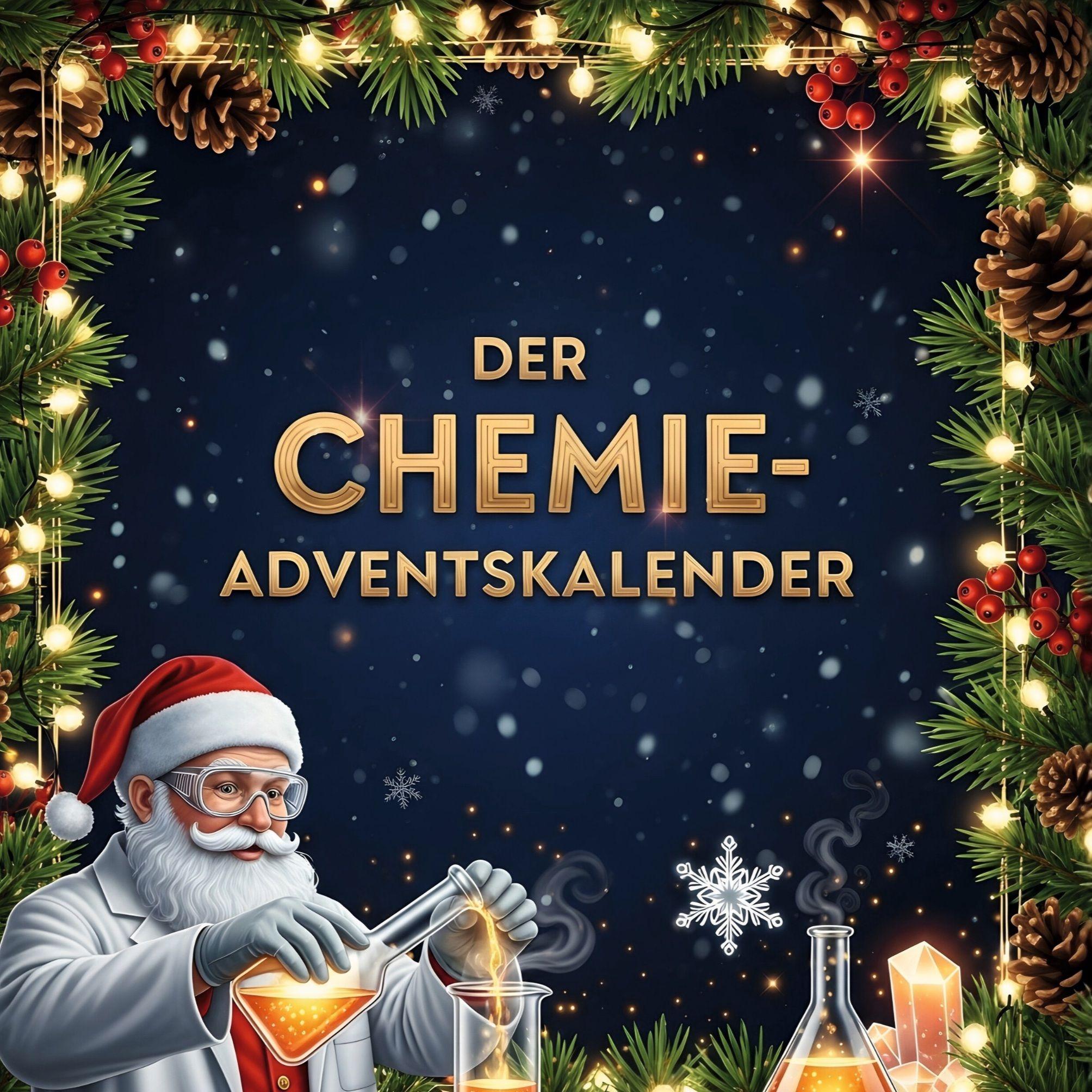 Vorderes Coverbild Der Chemie-Adventskalender