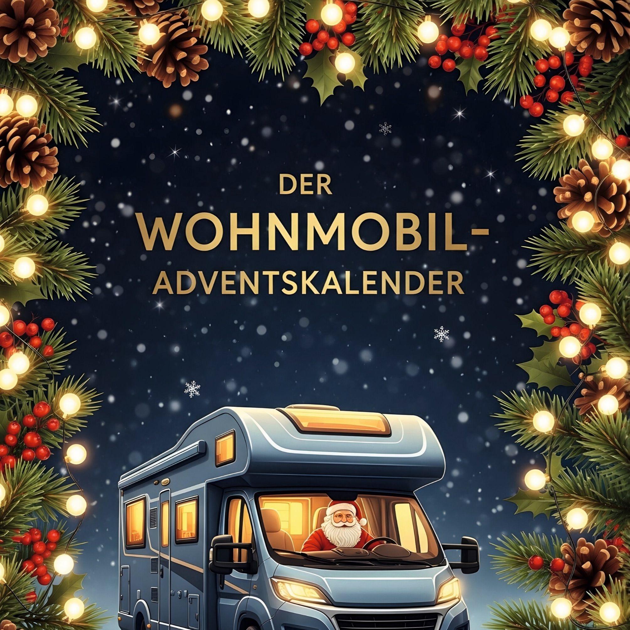 Vorderes Coverbild Der Wohnmobil-Adventskalender