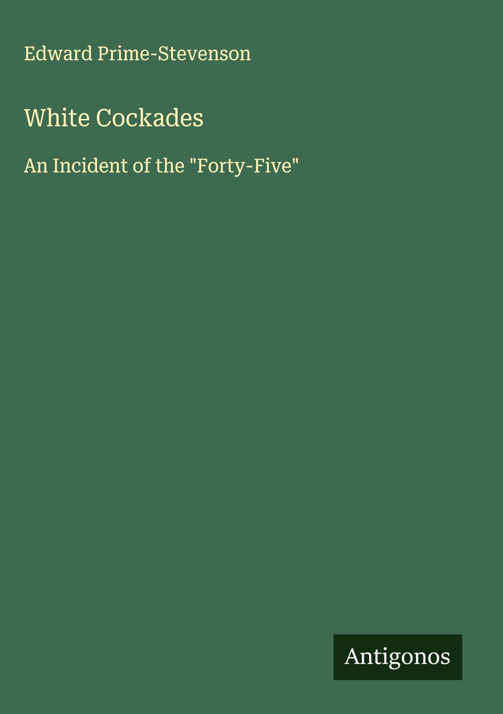 Vorderes Coverbild White Cockades