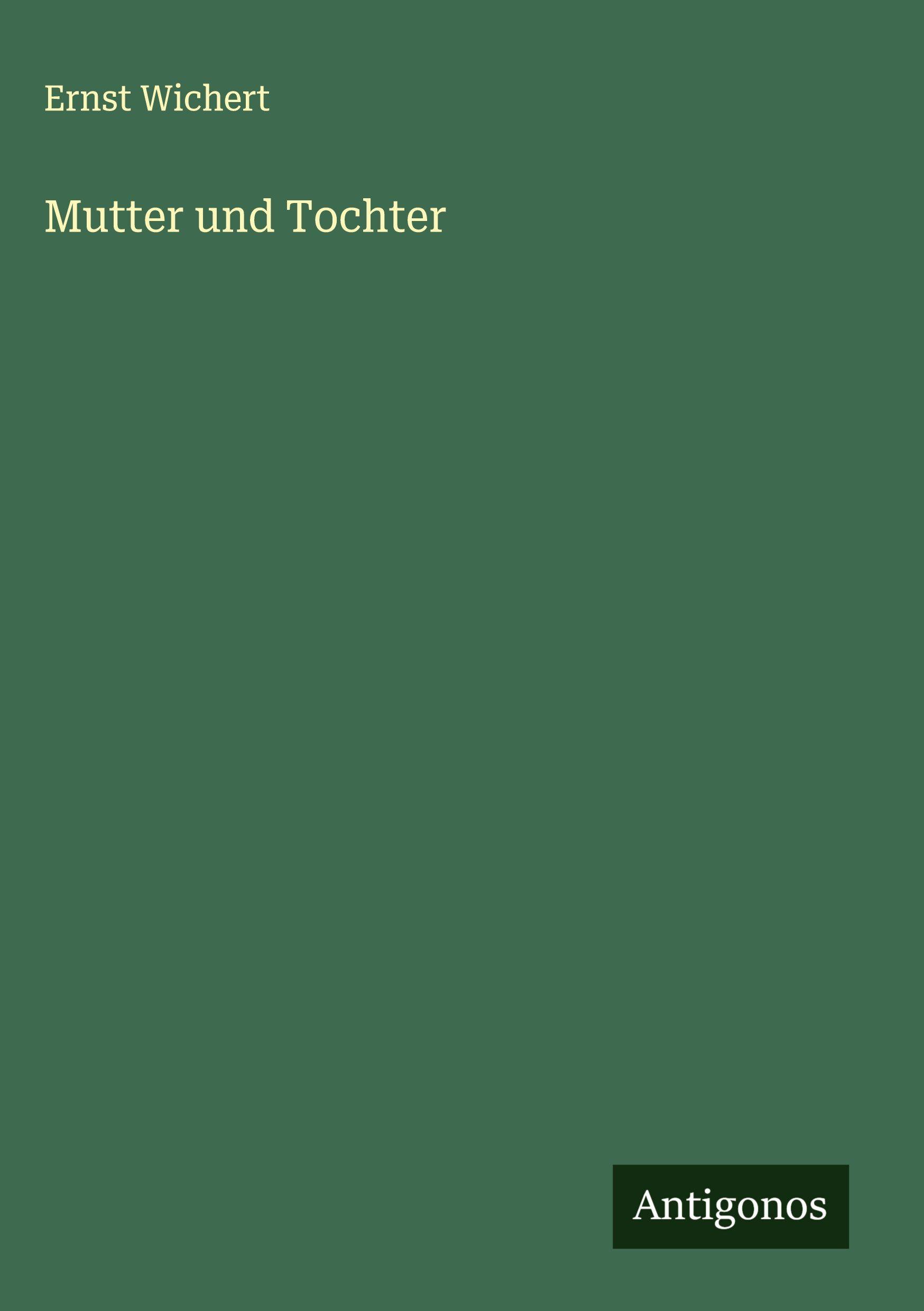 Vorderes Coverbild Mutter und Tochter