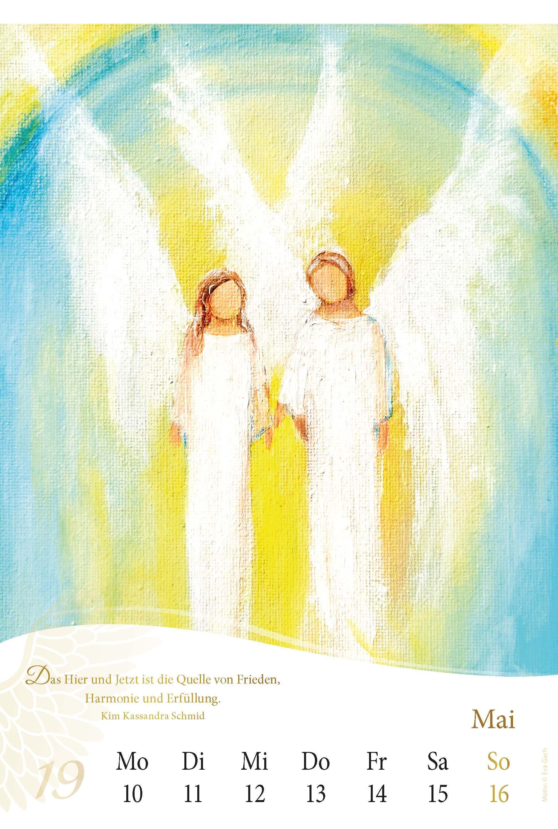 Beispielinhalt (Bild) Engel-Kalender 2027